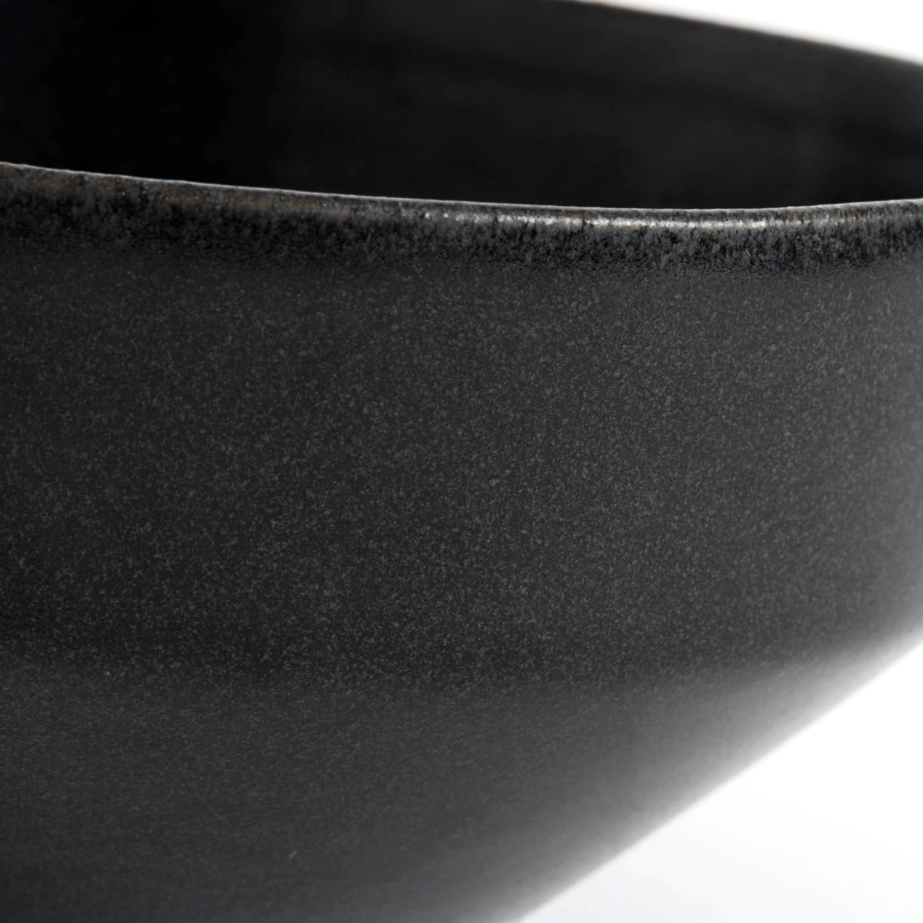 Muubs Ceto Muesli碗黑色，15,5厘米