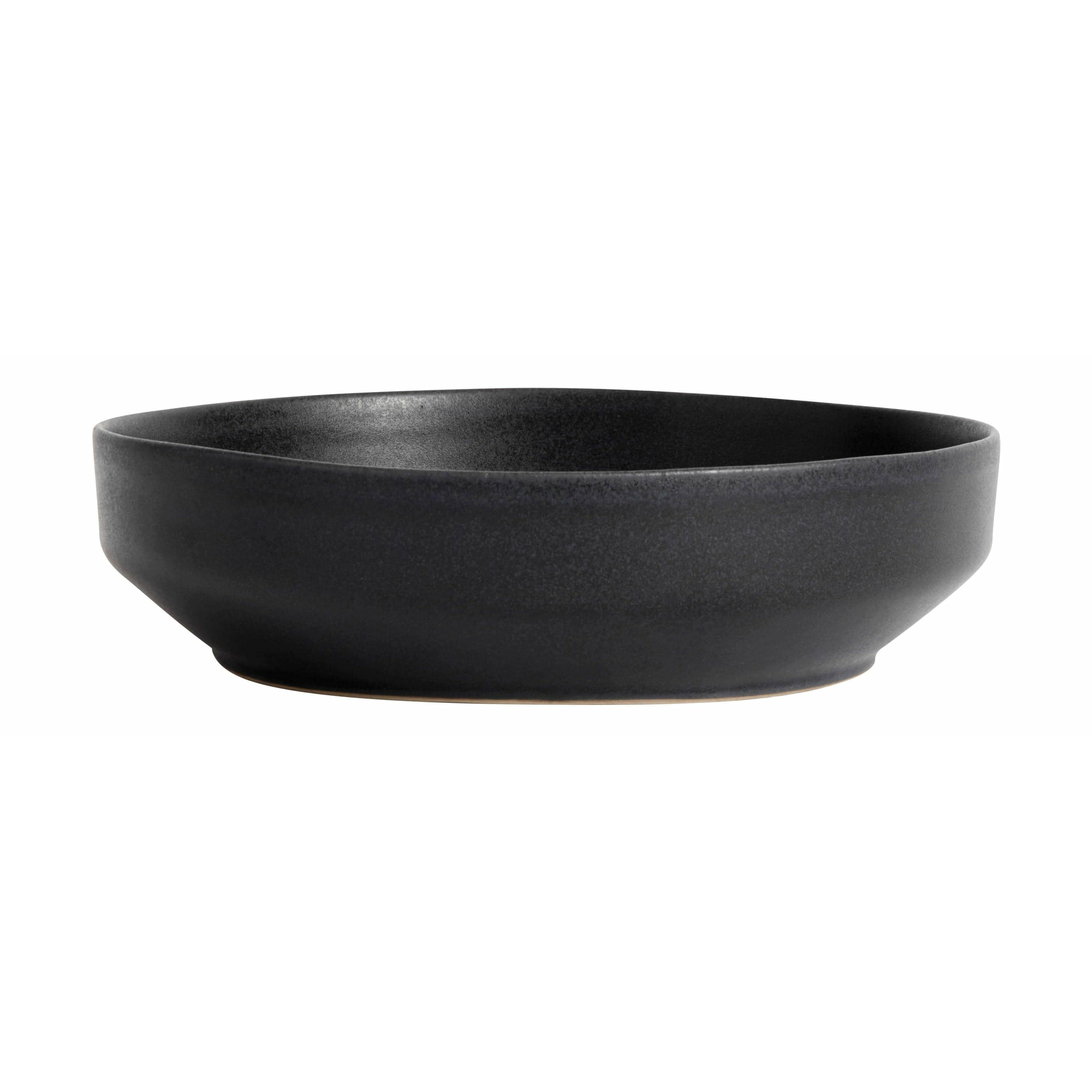 Muubs Ceto Serving Bowl Black, 22 cm