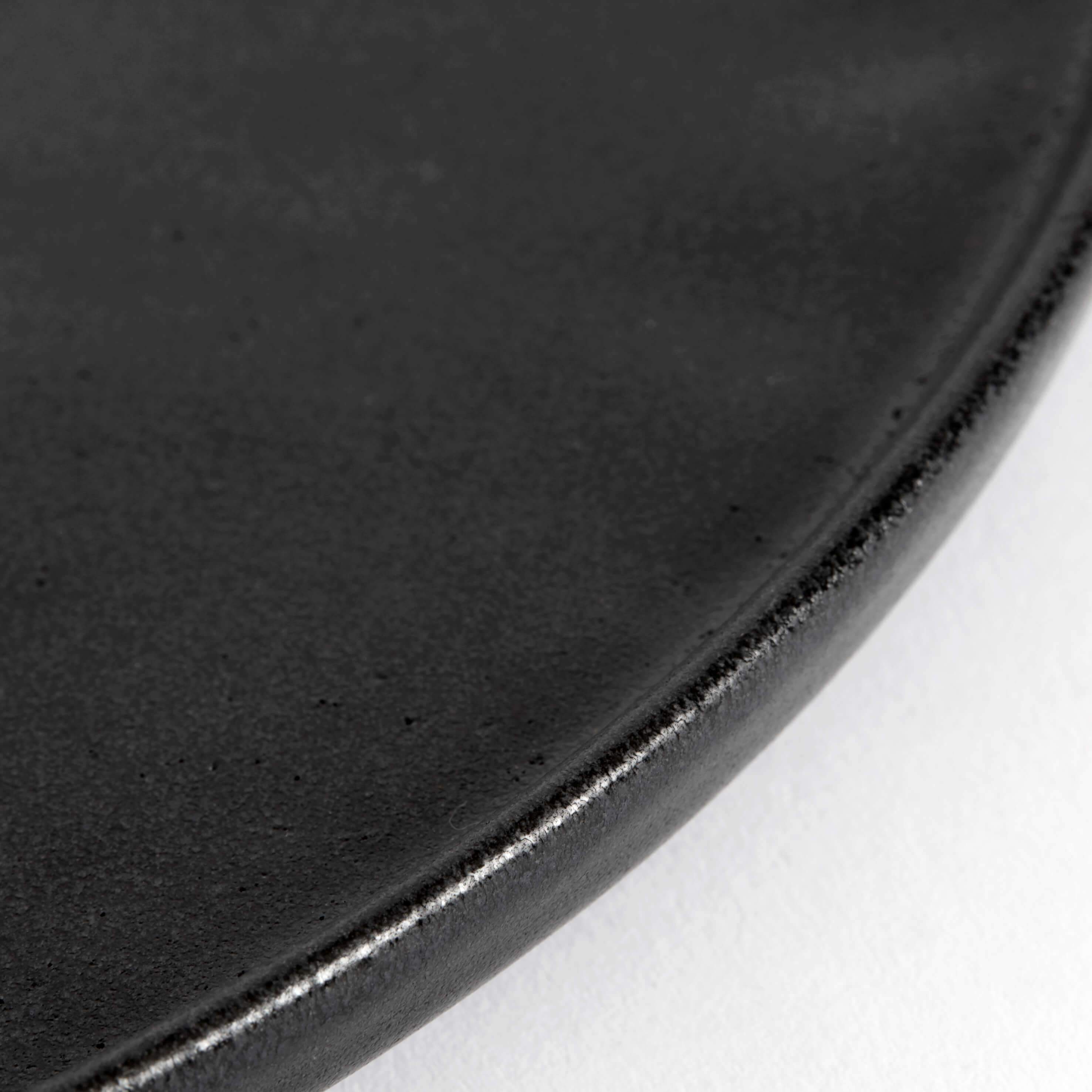 Muubs Ceto -Platte 27,5 cm, schwarz