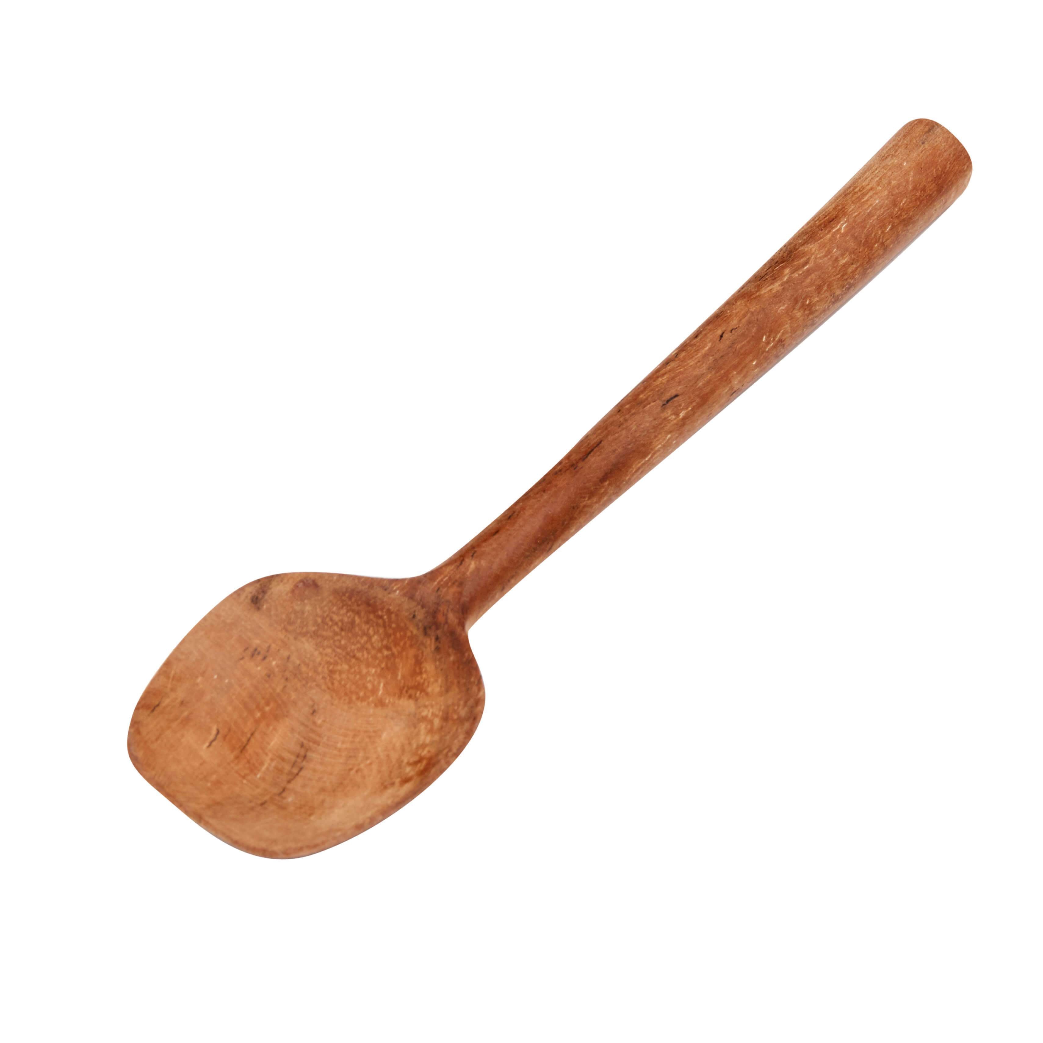Muubs Cloud Square Spoon Teak, 14 cm