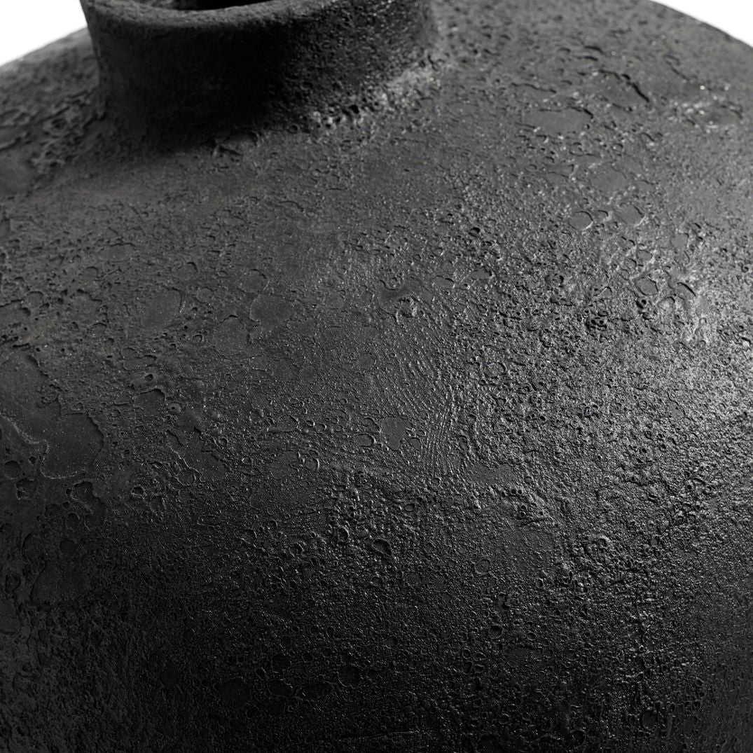 Muubs Luna Vase 100 cm, schwarz