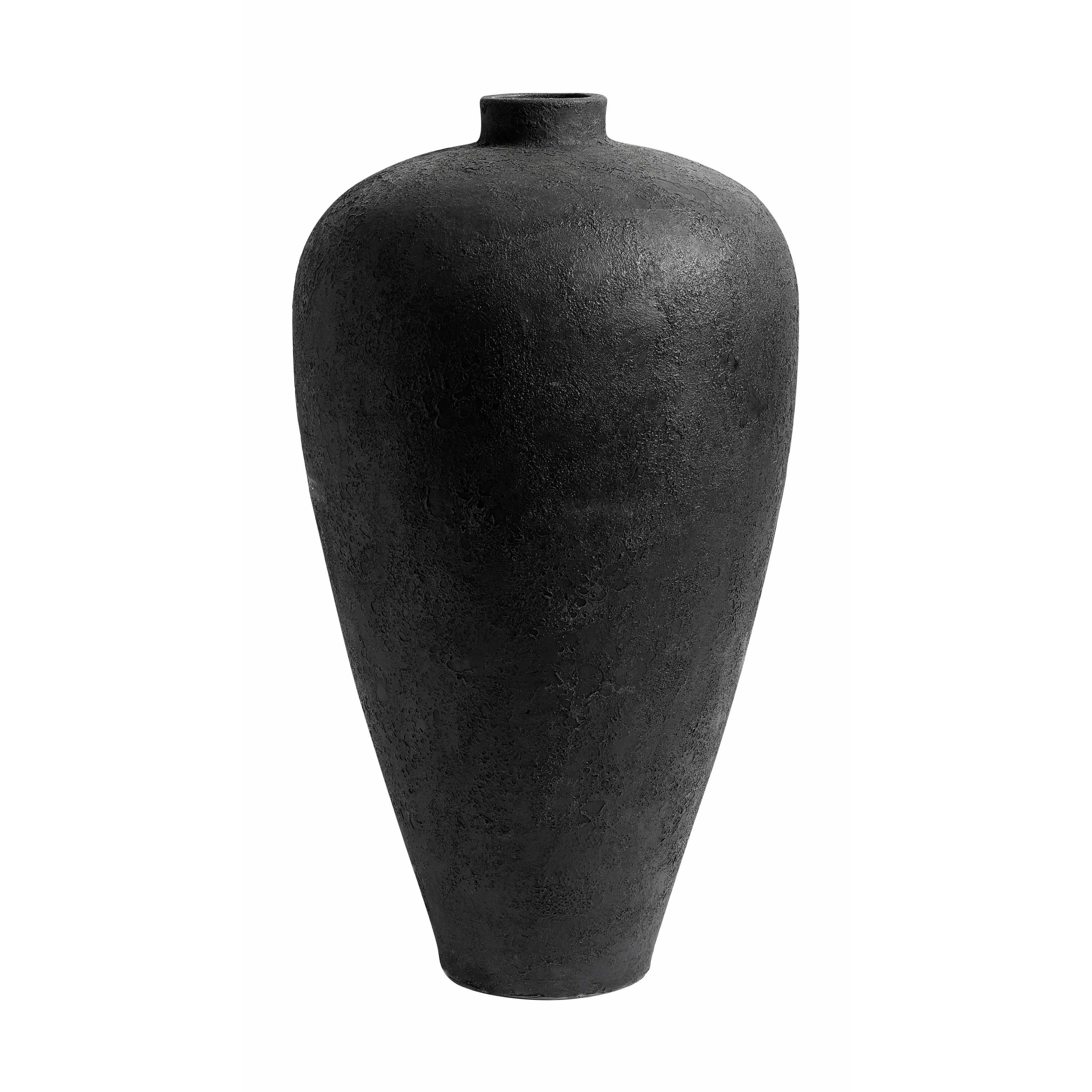 Muubs Luna花瓶100厘米，黑色