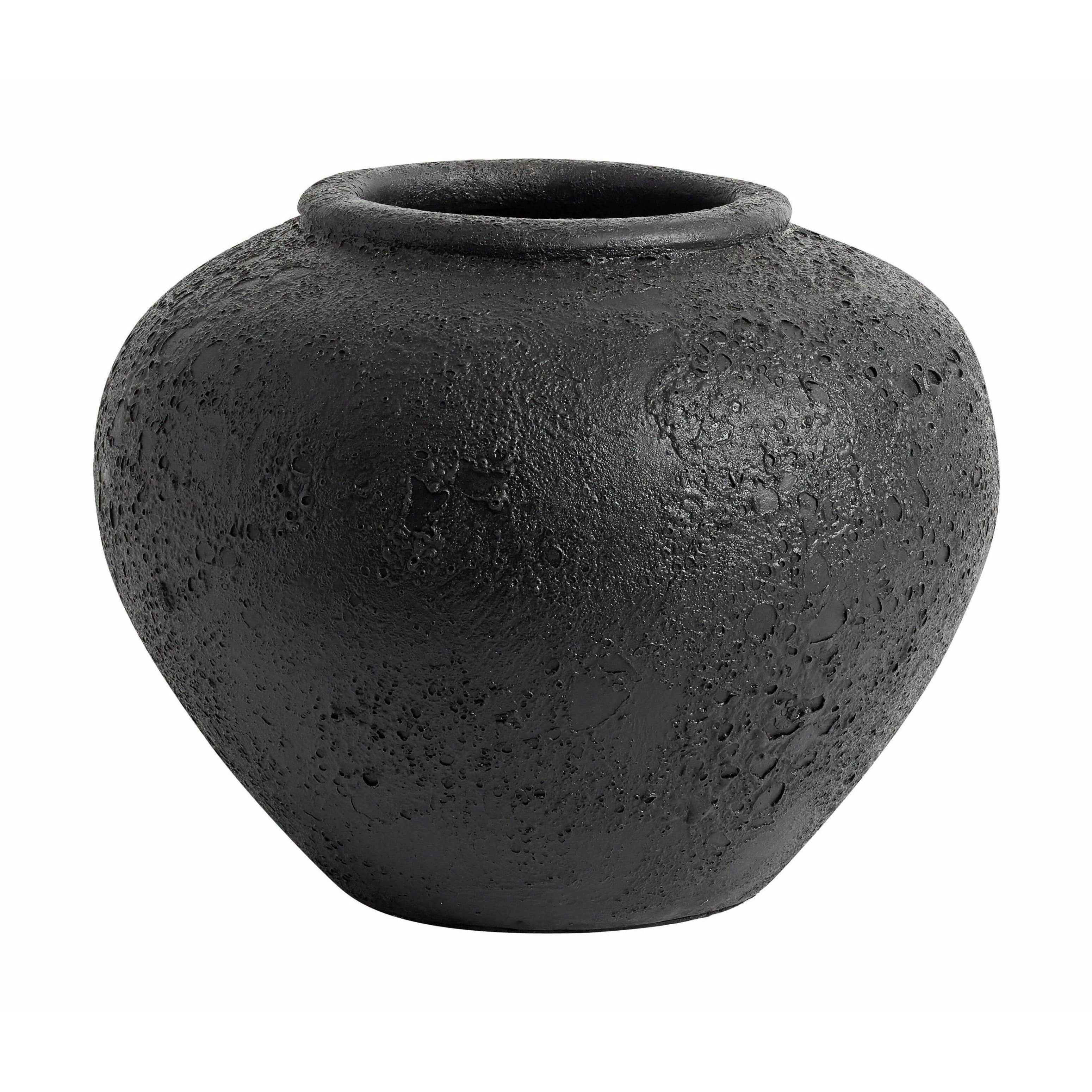 Muubs Luna花瓶黑色，26厘米