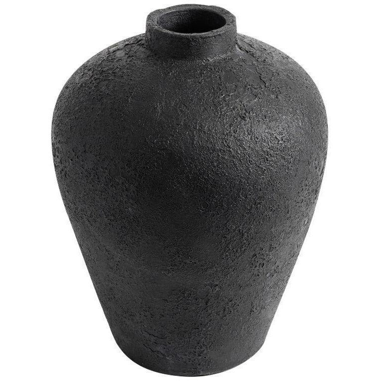 Muubs Luna Vase Black, 40 cm