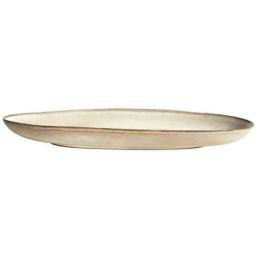 Muubs MAME Plate Oval Oyster, 36,5 cm