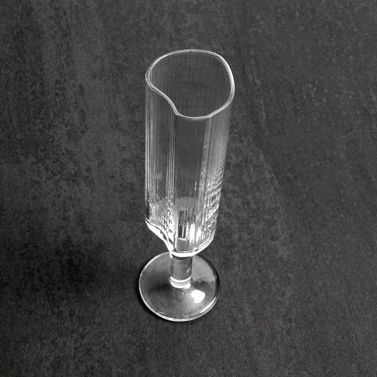 Muubs moden champagne glass klar, 19,7cm