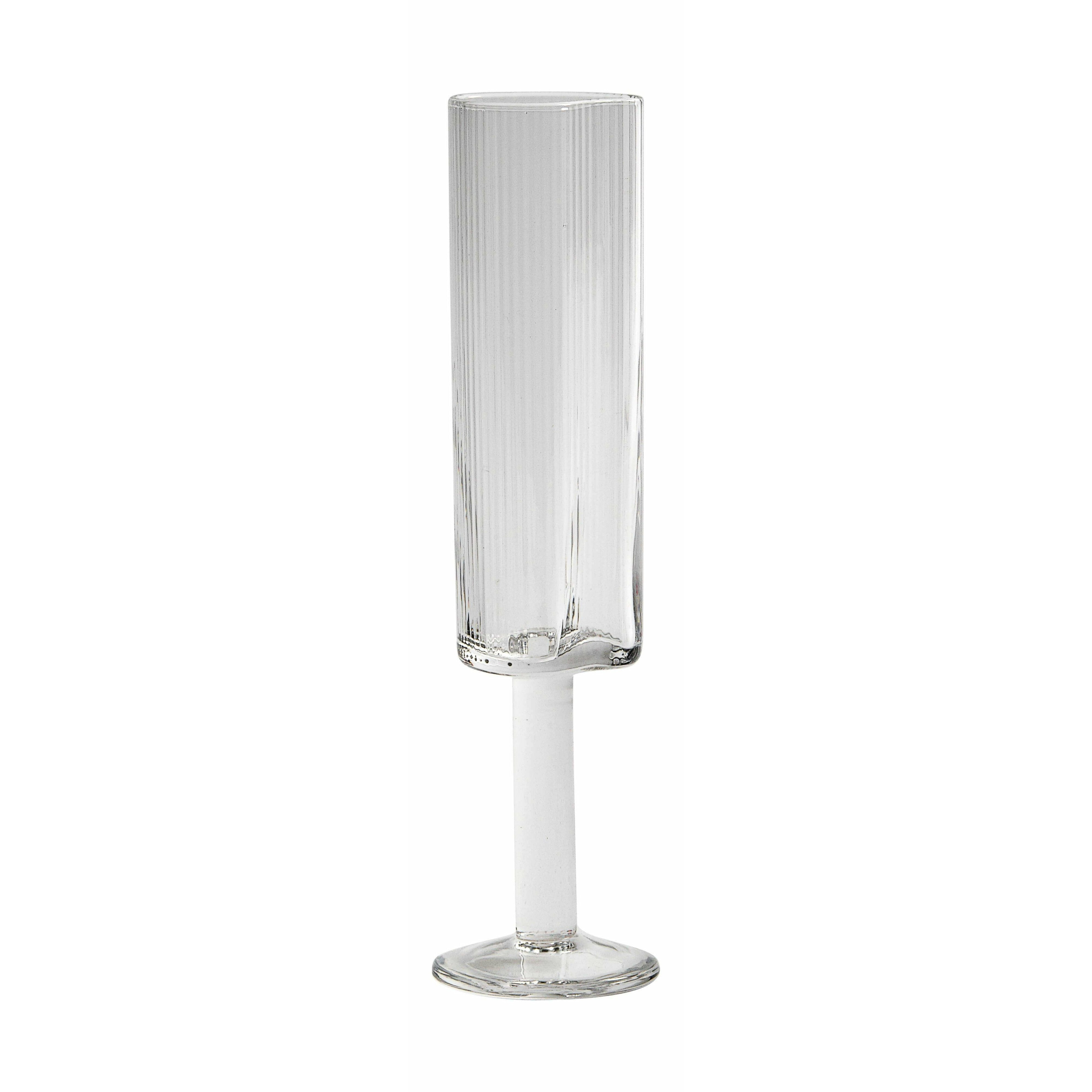 Muubs Glass Ripe Champagne Clear, 19,7 cm