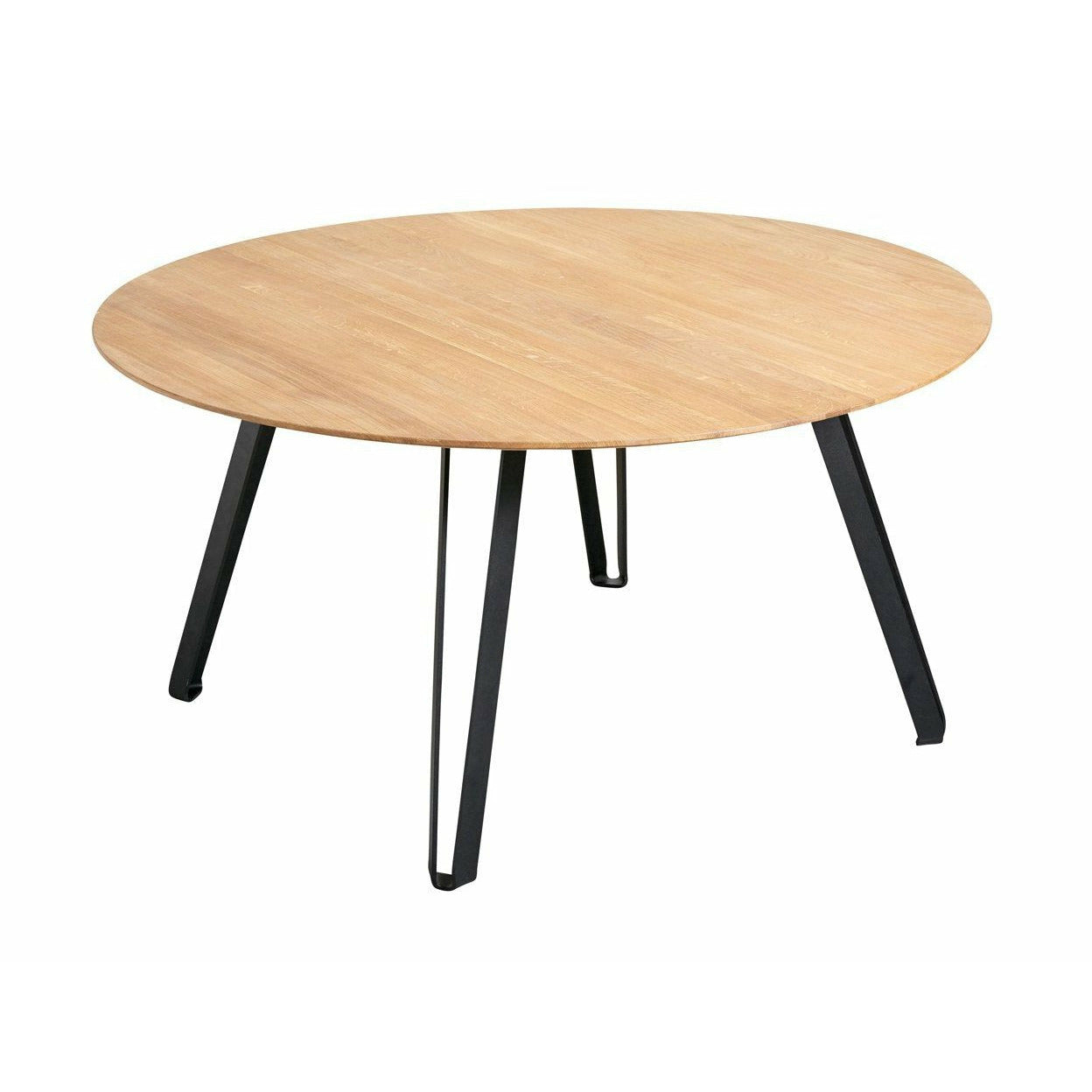 MUUBS Table à manger spatiale naturelle, Ø120cm