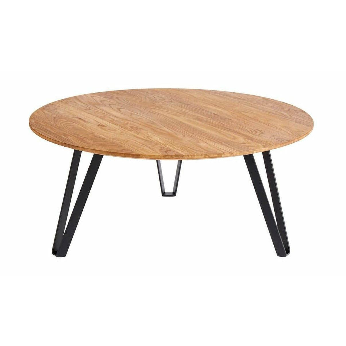 Muubs Table basse spatiale naturelle, Ø90cm