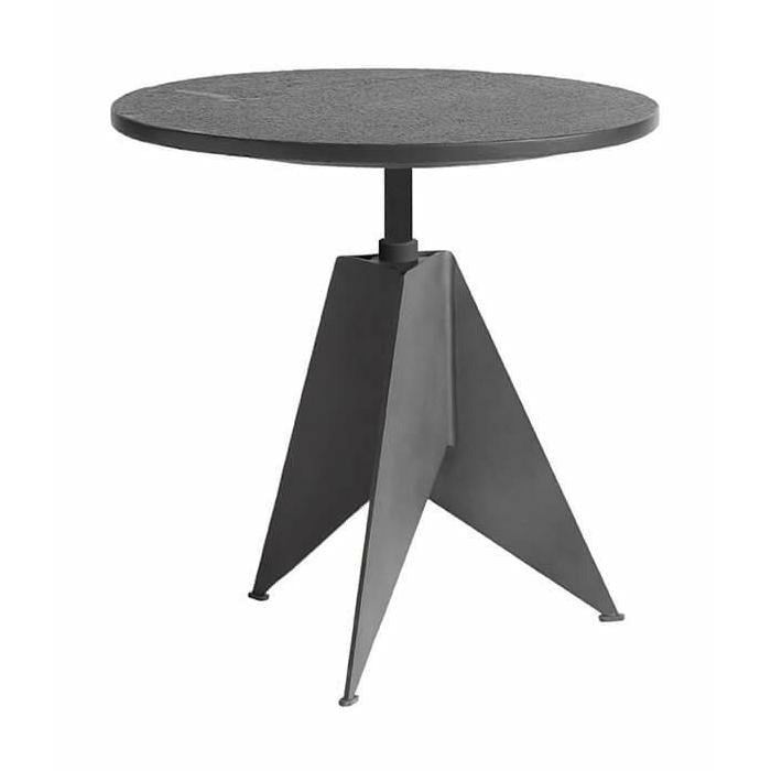 Muubs Table d'appoint noire, Ø45cm