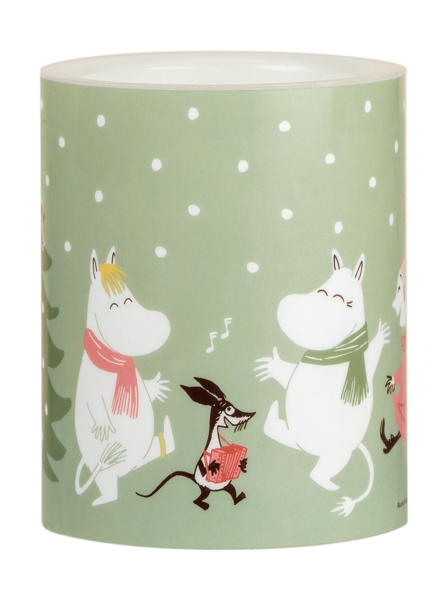 Muurla Moomin Led Candle Festive Spirits