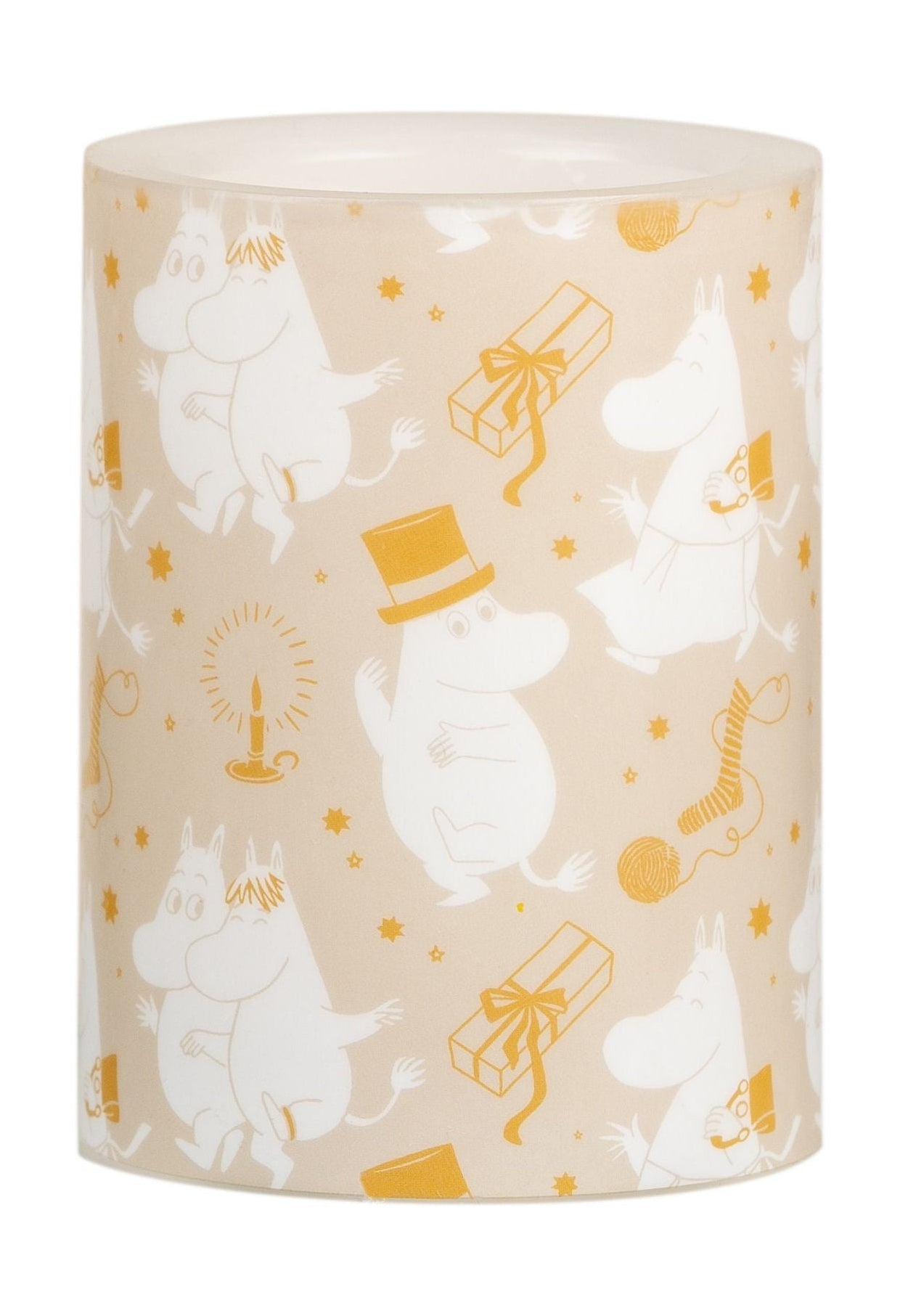 Muurla Moomin LED LED蜡烛闪闪发光的星星
