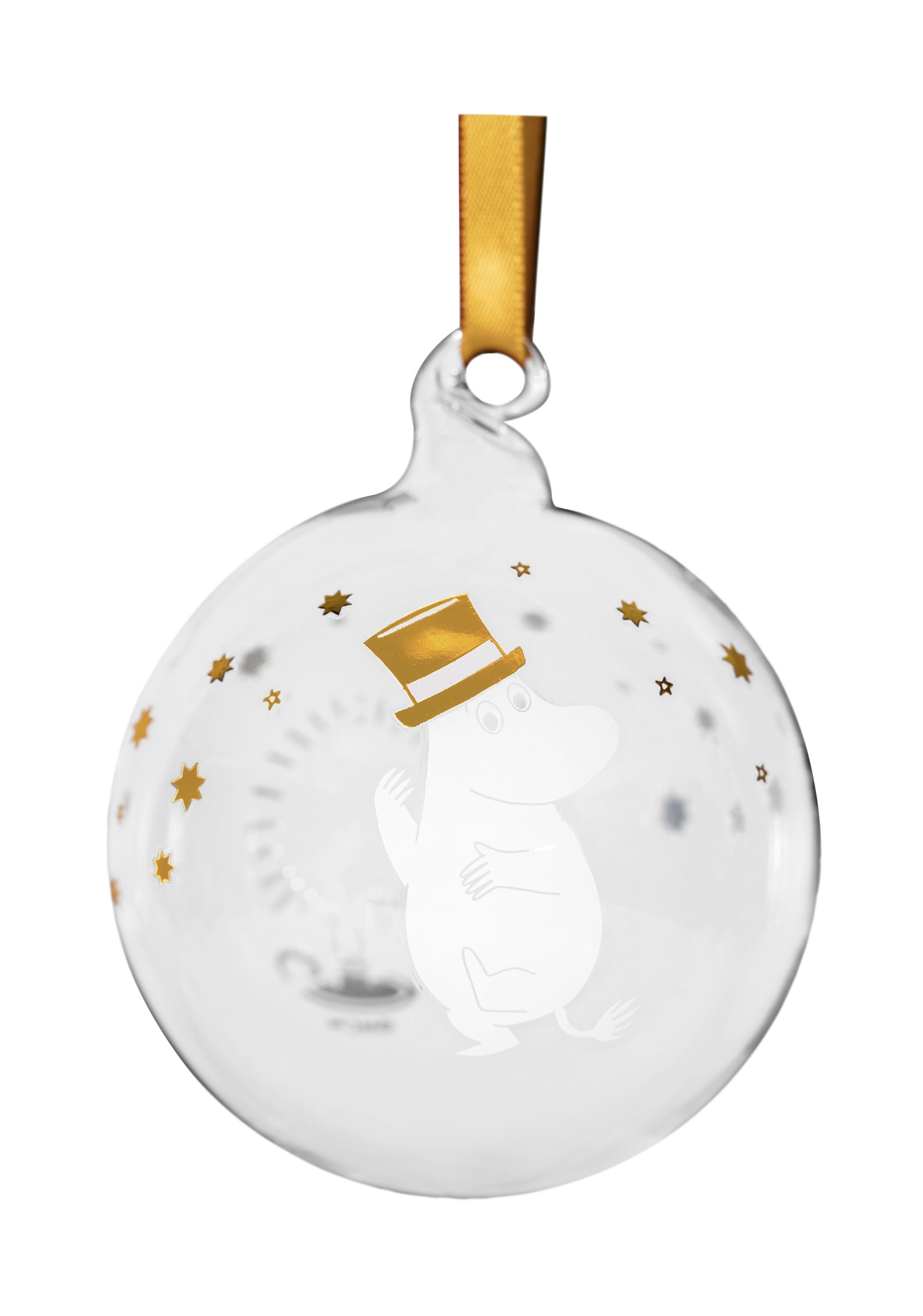 Muurla Moomin Christmas Bauble Sparkling Stars, Set Of 3