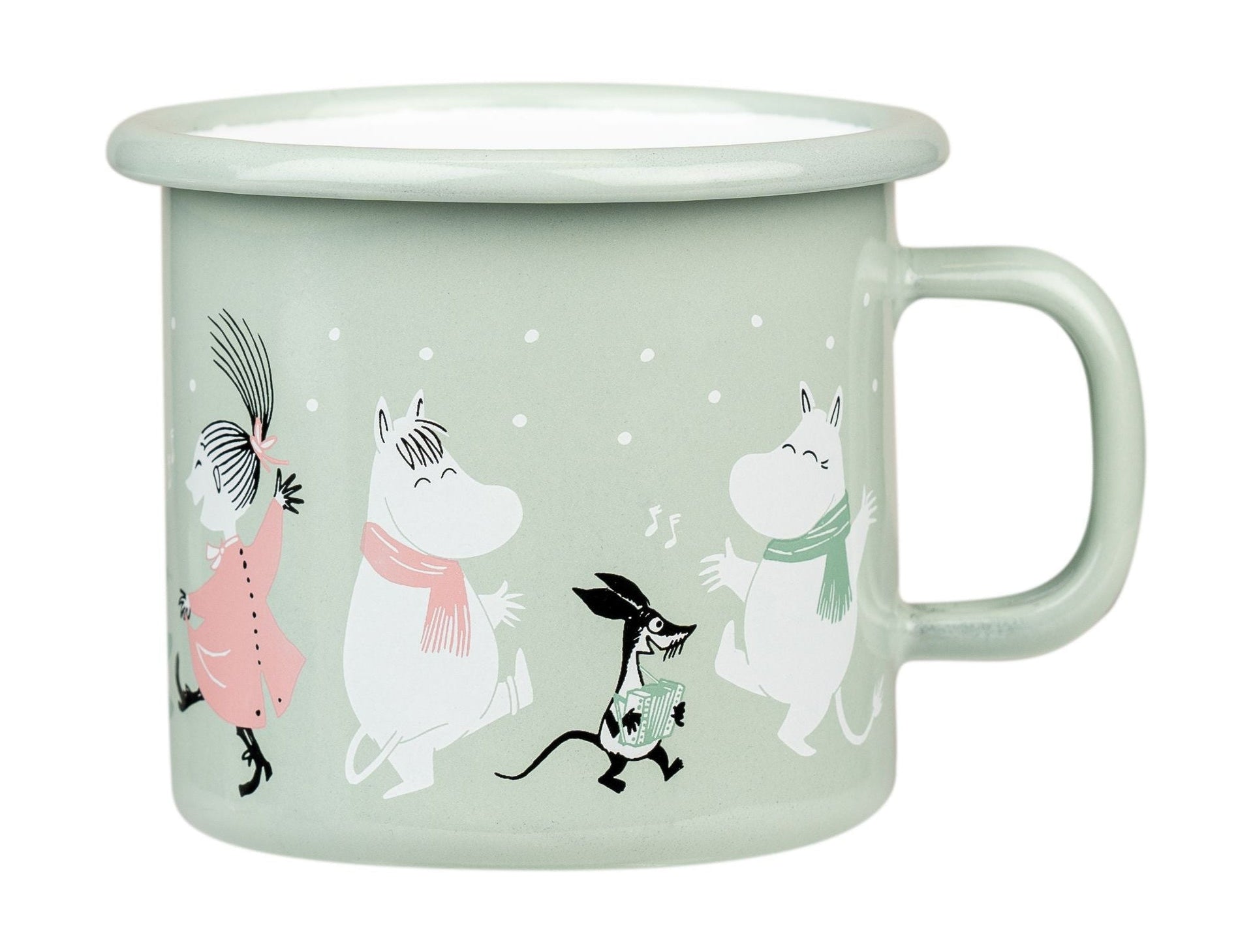 Muurla Moomin Ematel Mug festive Esprits