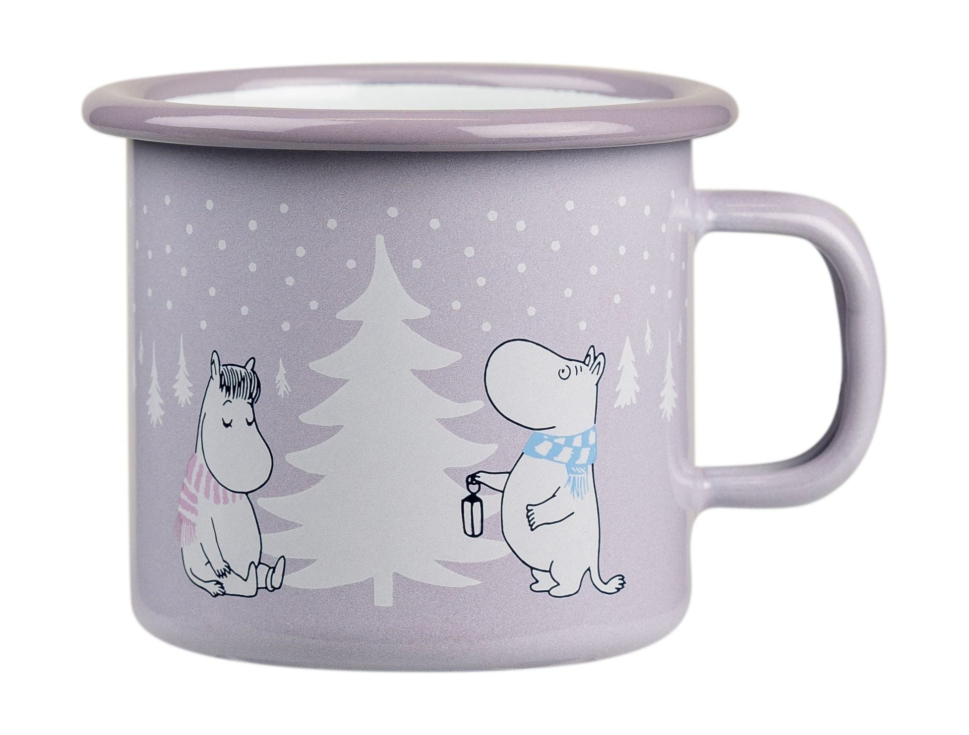 Muurla Moomin搪瓷杯降雪