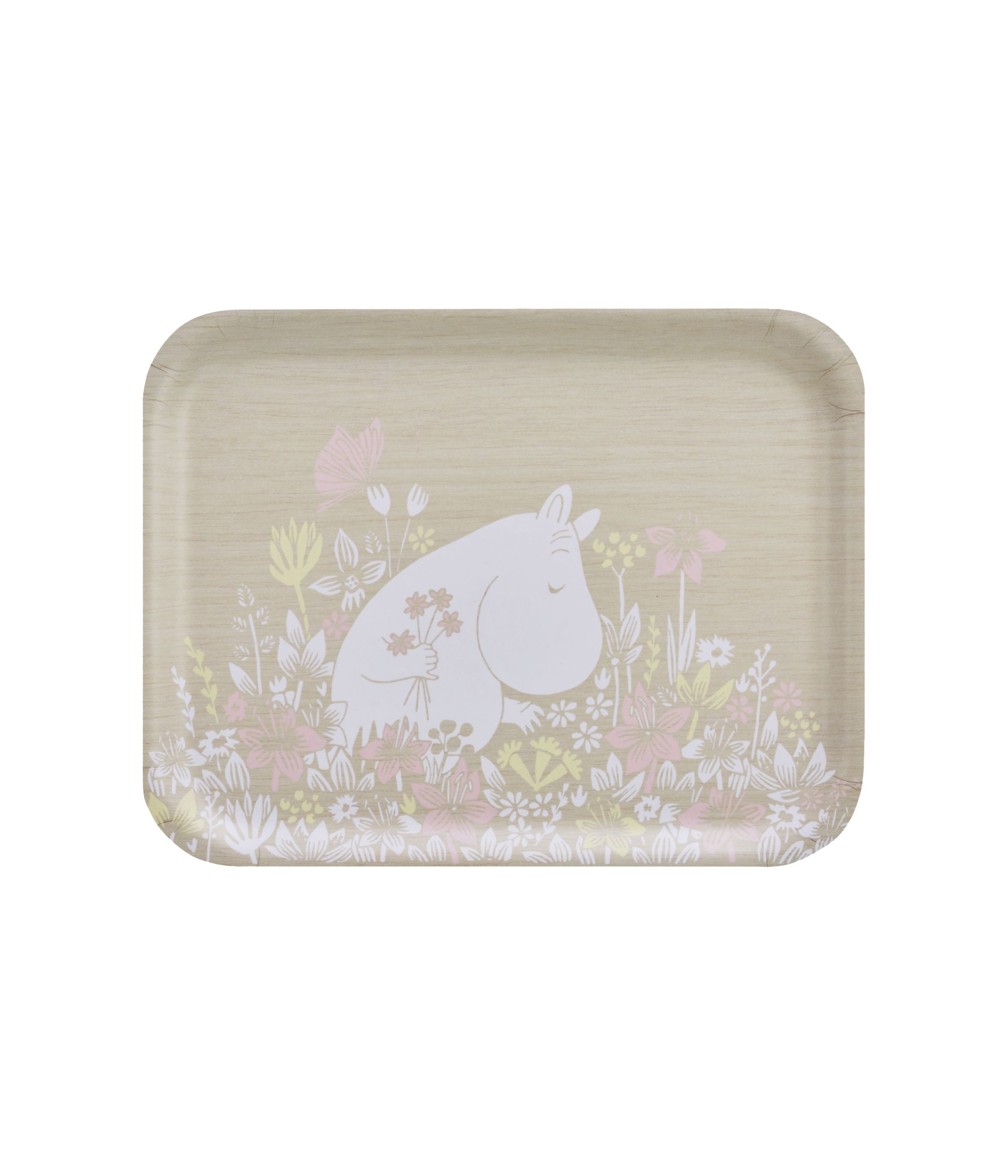 Muurla Moomin -brett, blomsterfelt