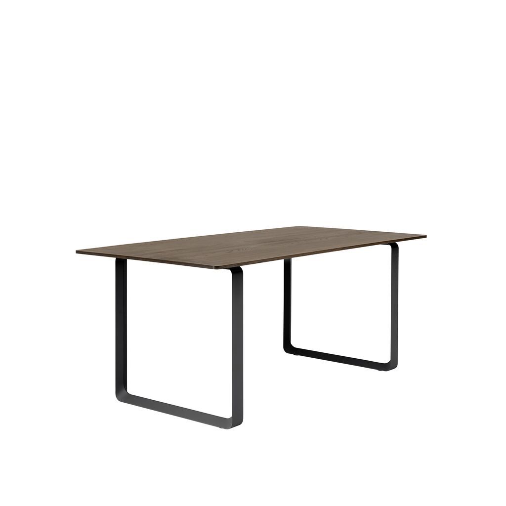Muuto 70/70 Table 170 X 85 Cm, Smoked Oak/Black