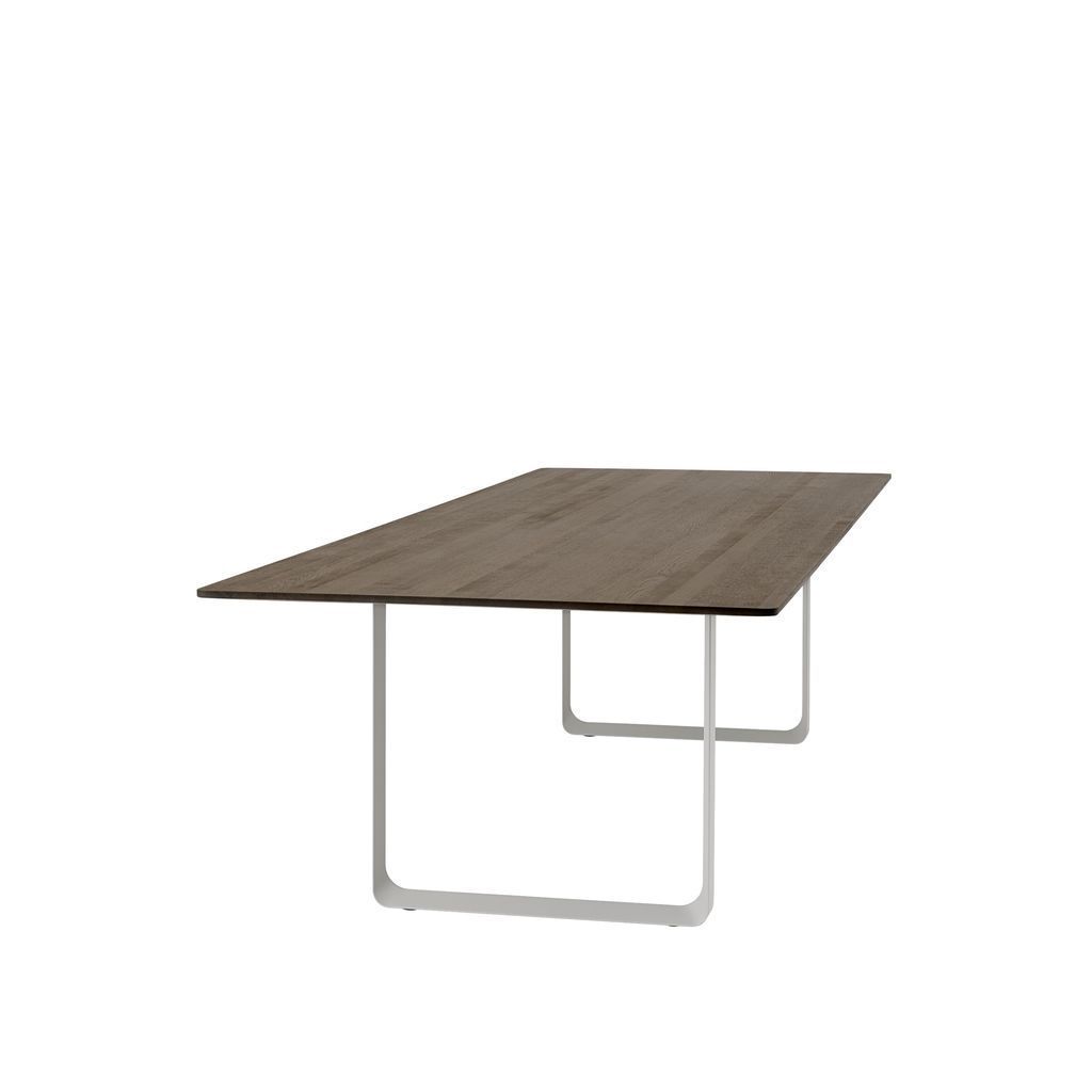 Muuto 70/70 Tisch 295 X 108 Cm, Eiche geräuchert/Grau