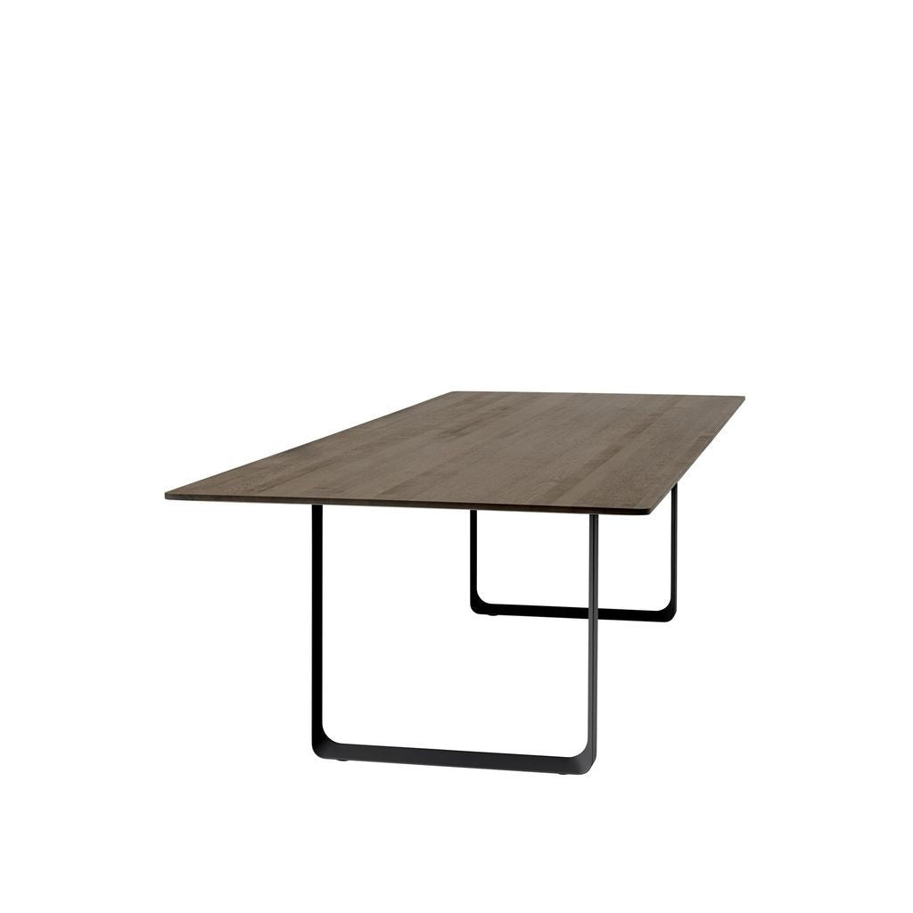 Muuto 70/70 Tisch 295 X 108 Cm, Eiche geräuchert/Schwarz