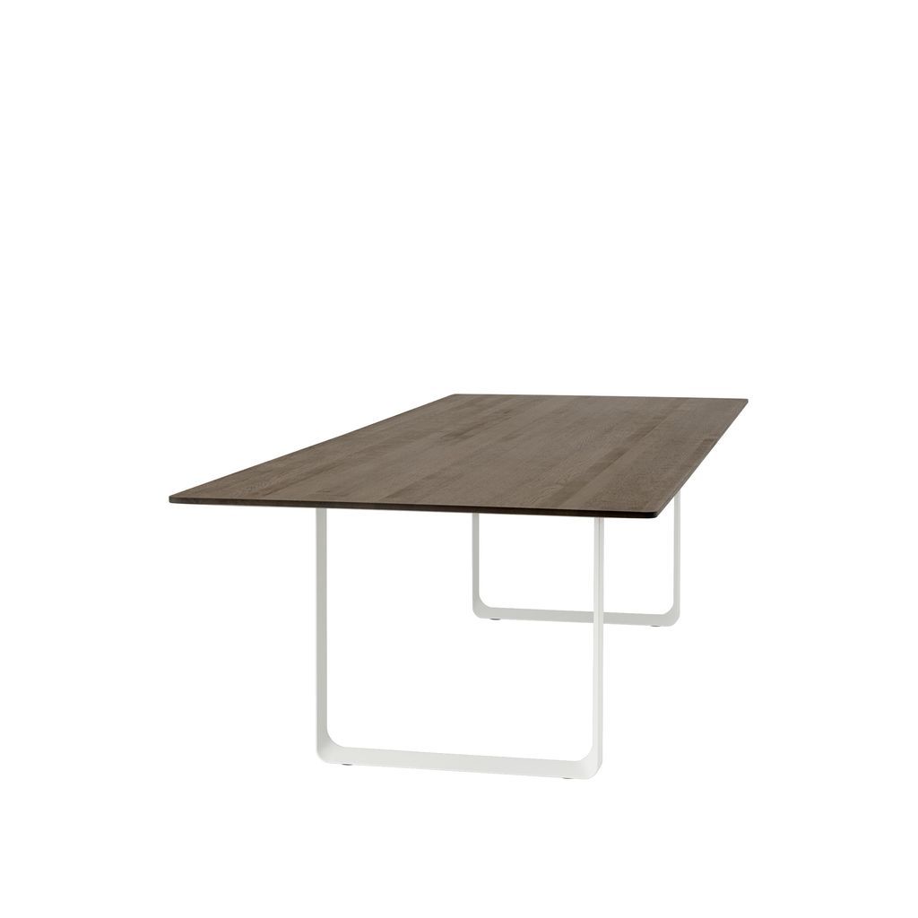 Muuto 70/70 Table 295 X 108 Cm, Smoked Oak/White