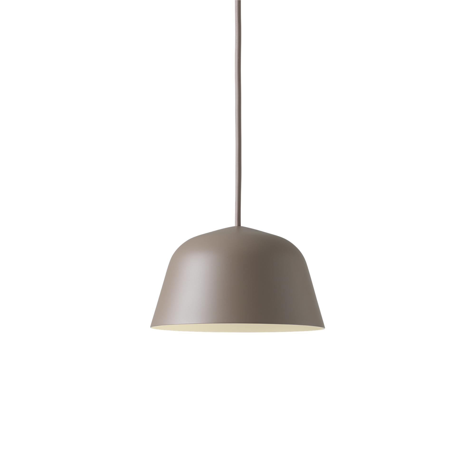Muuto Lampe à pendentif dans le cadre Ø 16,5 cm, taupe
