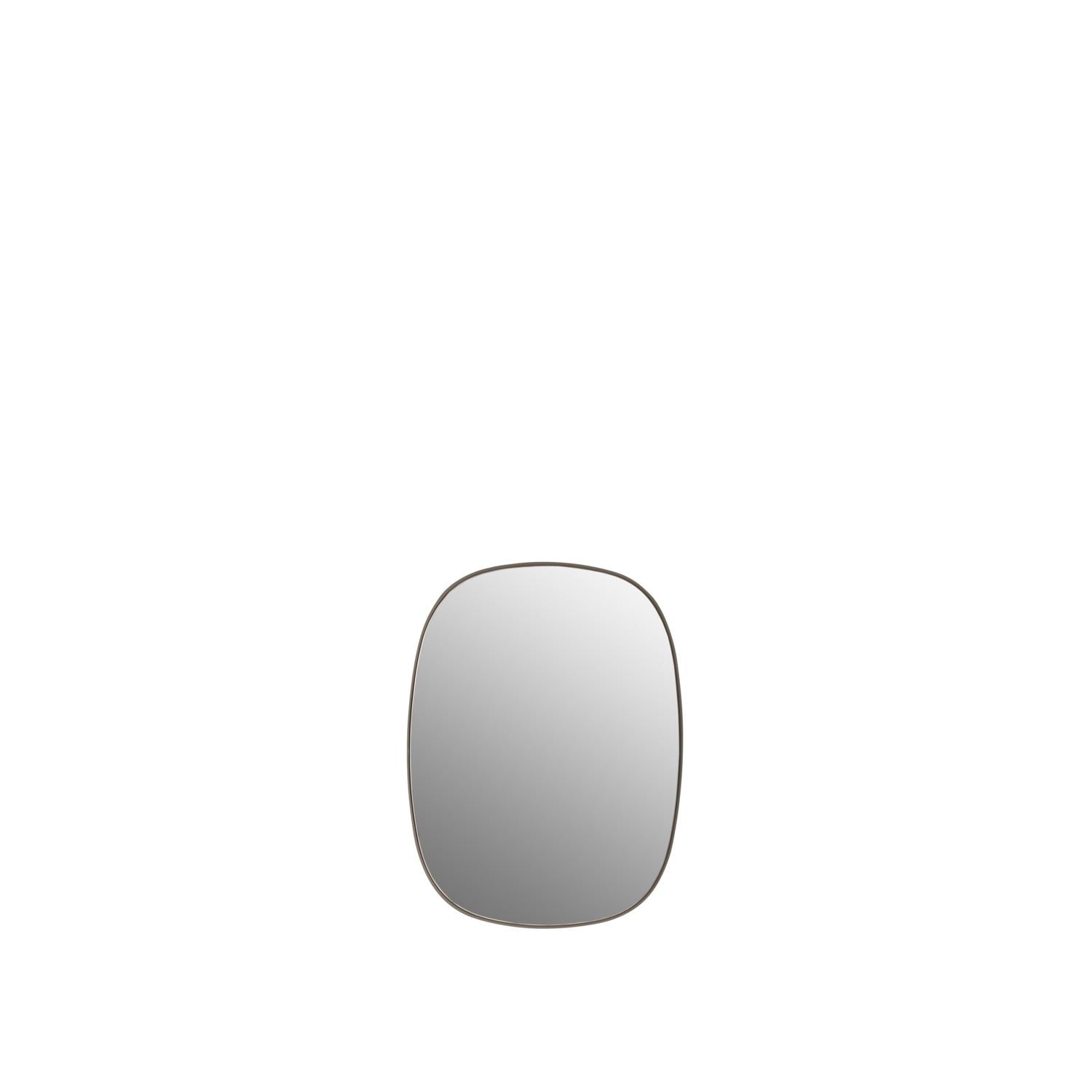 Muuto enmarcado espejo pequeño, tope/transparente