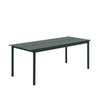Muuto Linear Steel Table 200x75 Cm, Green