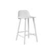 Muuto Nerd bar stol H 65 cm, hvid