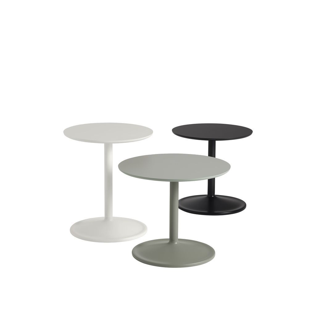 Muuto Table d'appoint souple Øx h 41x48 cm, noir