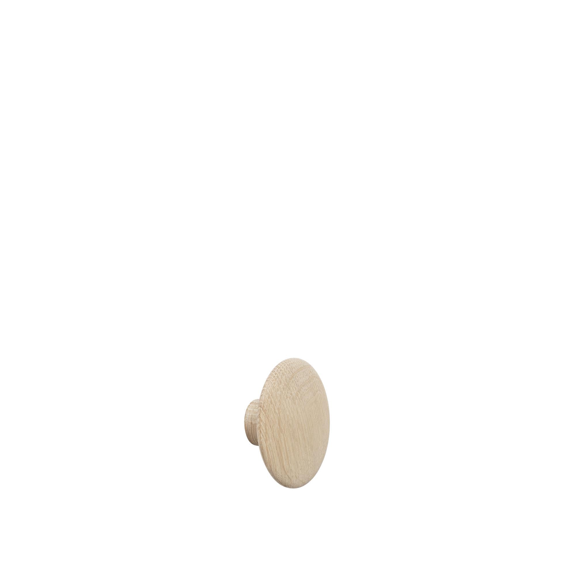 Muuto Dots Hook Wood Oak, Ø 13 cm