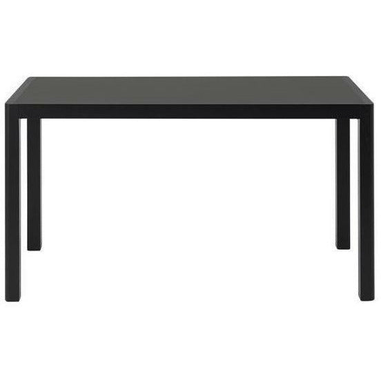 Muuto Table d'atelier, linoléum noir / noir
