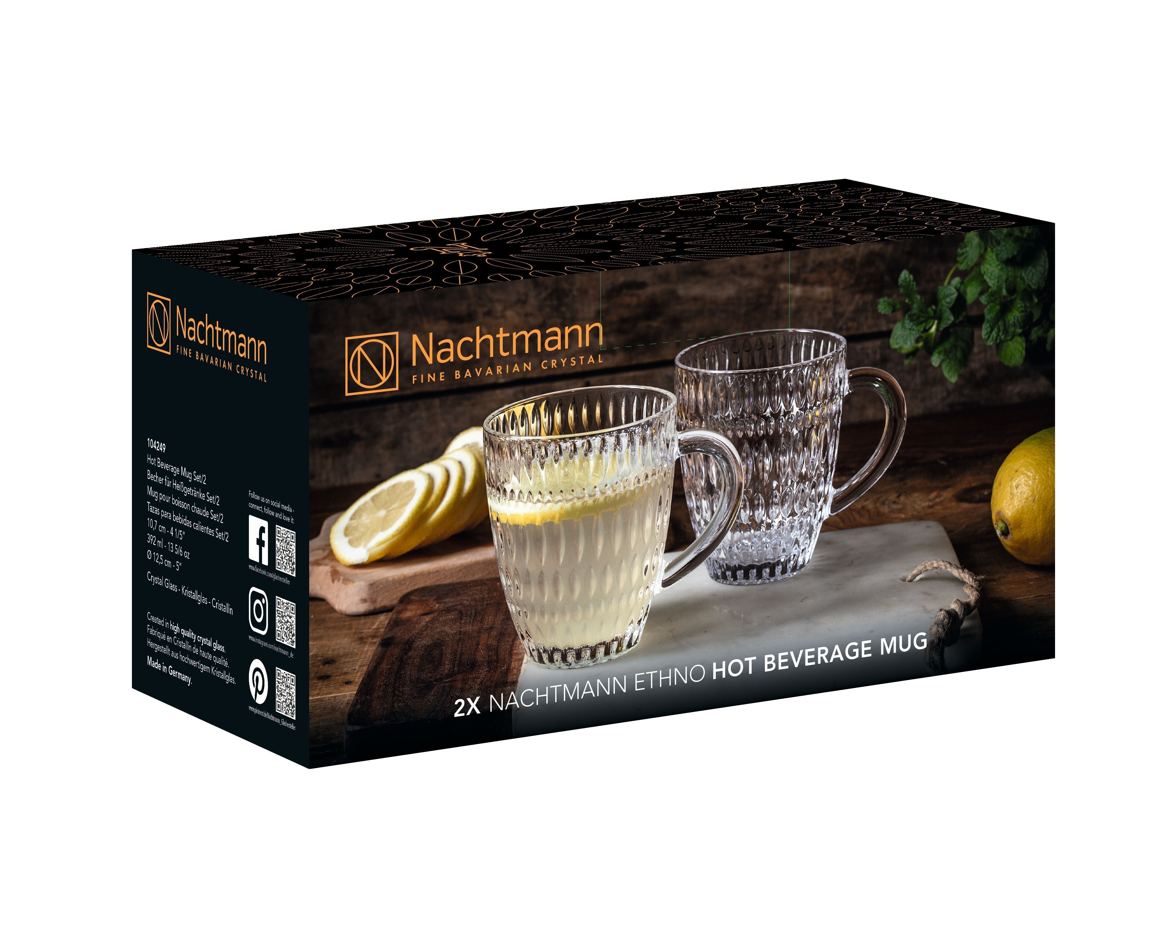 Nachtmann Ethno Mug For Hot Drinks, Set Of 2