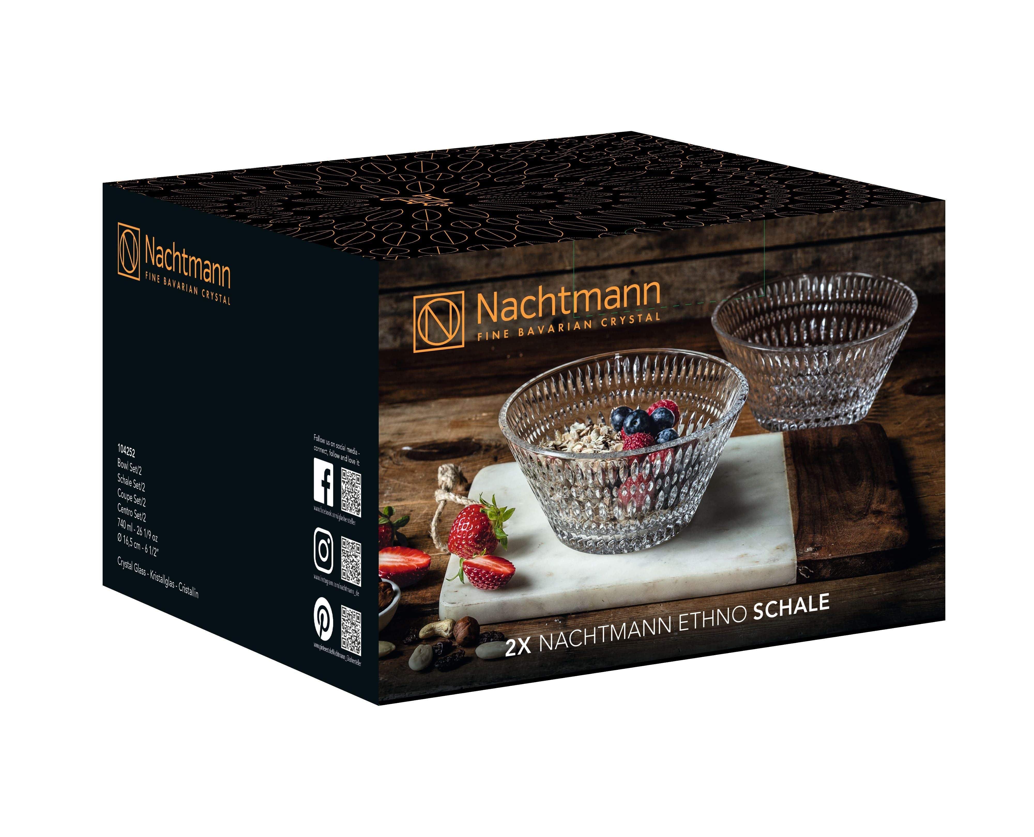 Nachtmann Ethno Bowl, uppsättning av 2