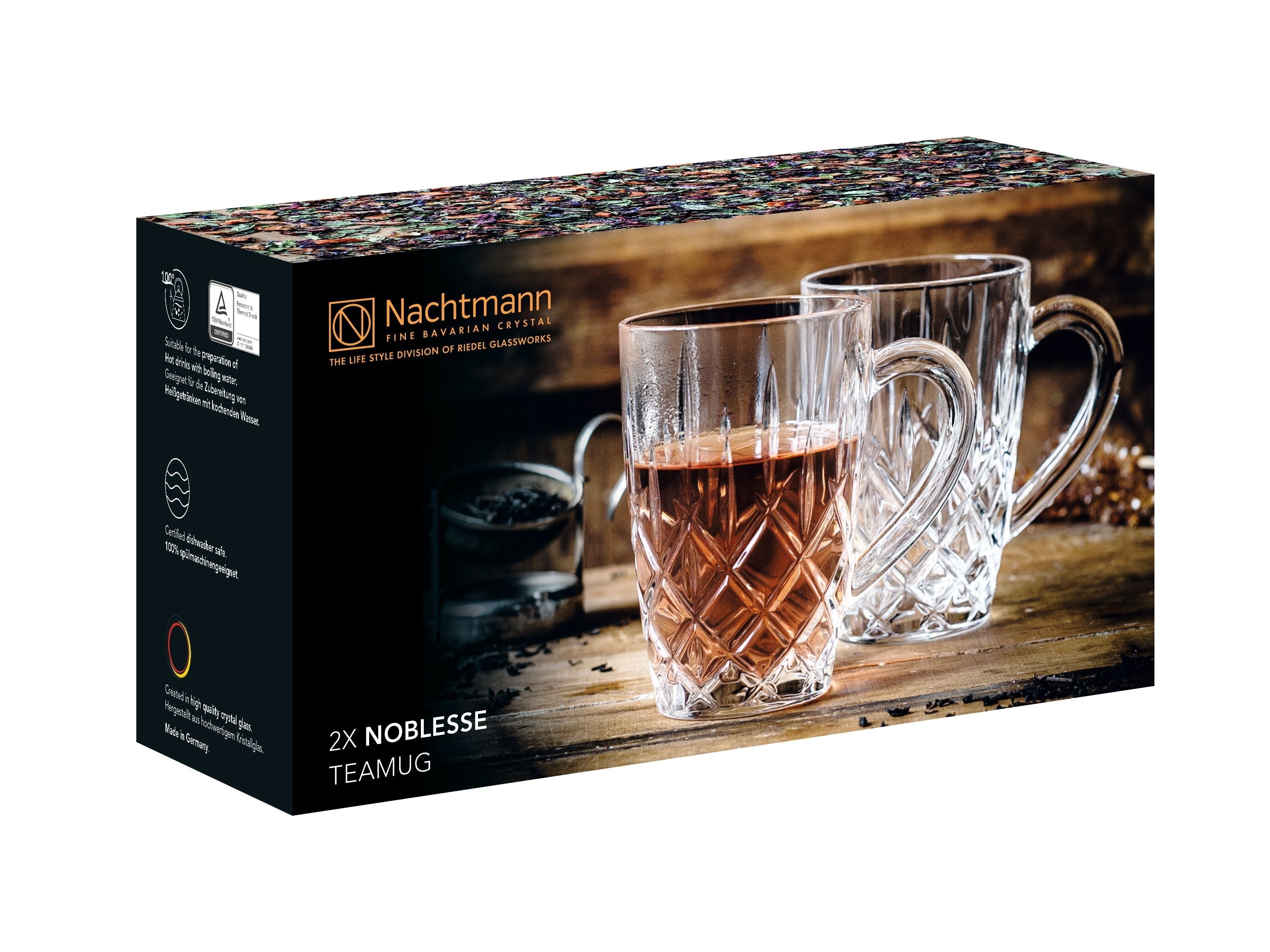 Taza Nachtmann Noblesse para bebidas calientes, conjunto de 2