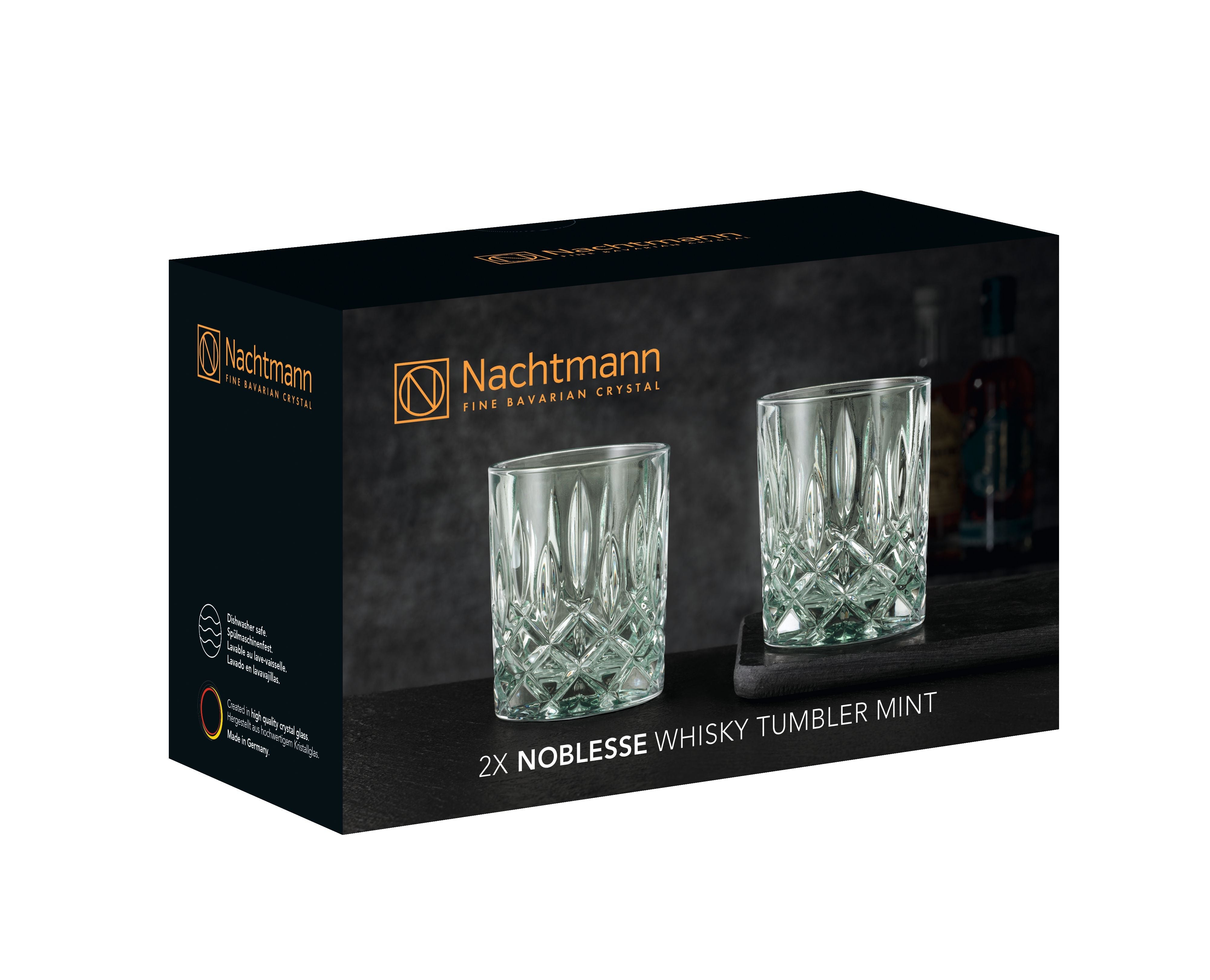 Nachtmann Noblesse Whiskyglas Minze 295 ml, Satz von 2