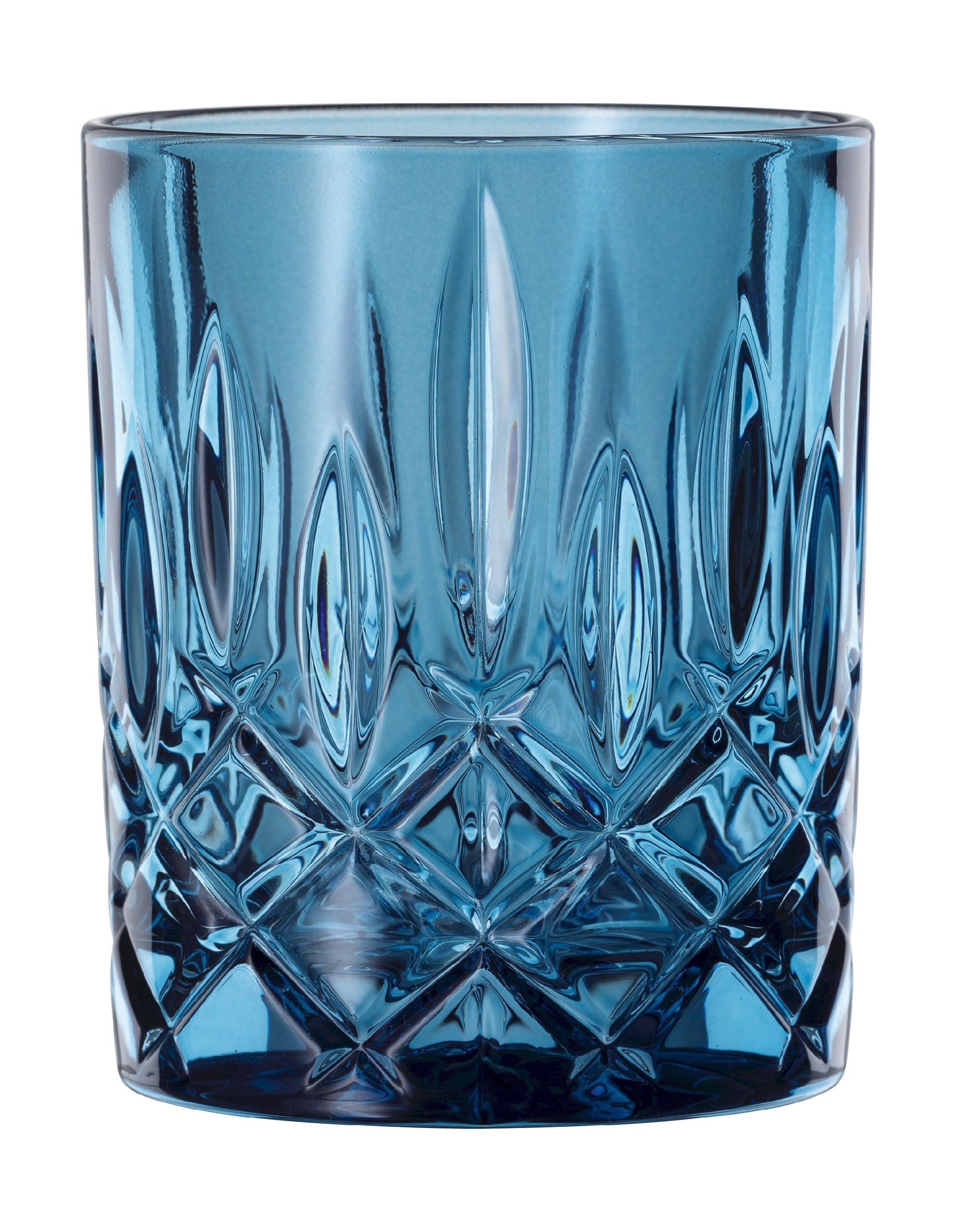 Nachtmann Noblesse whisky verre vintage bleu 295 ml, ensemble de 2