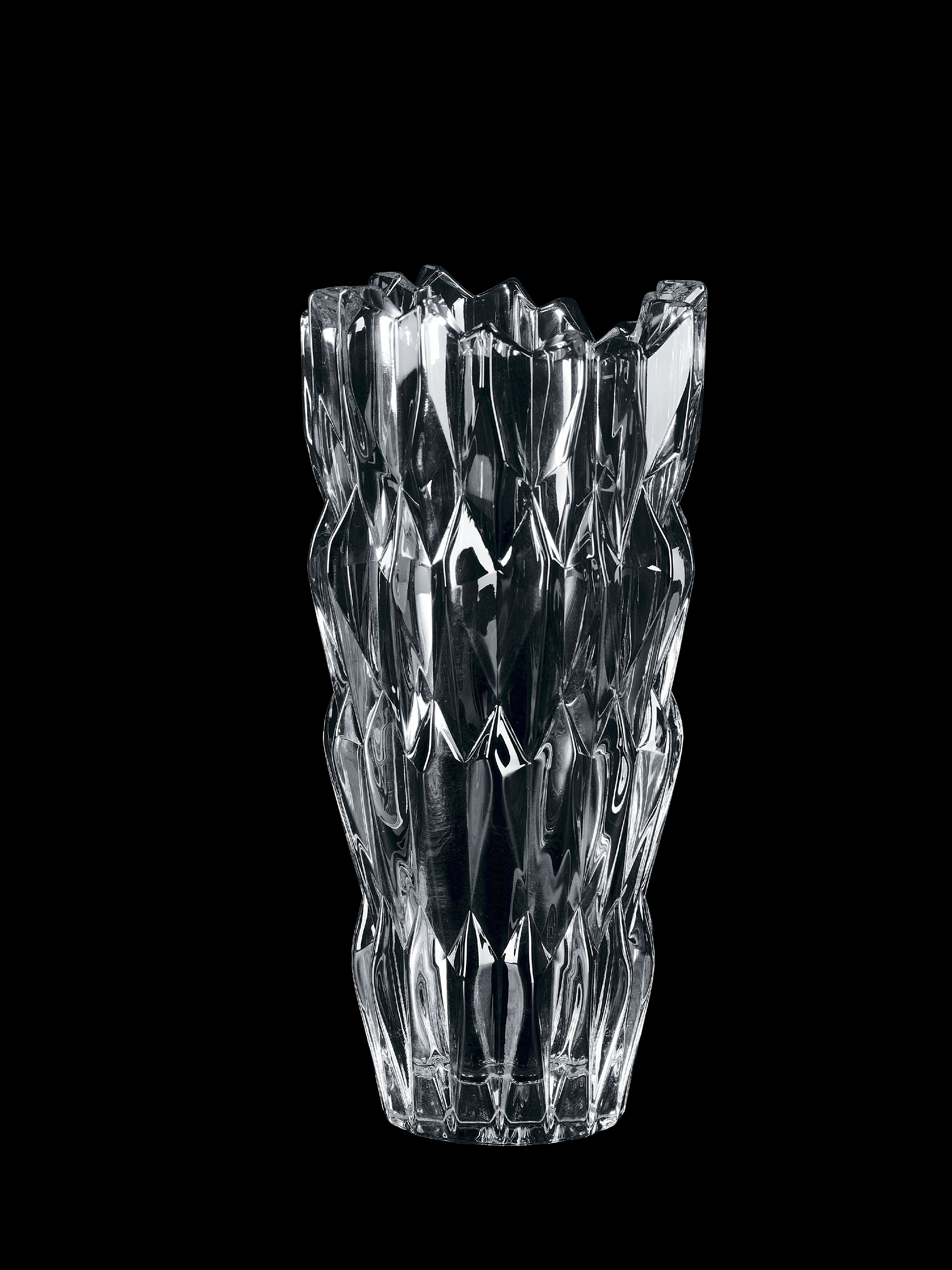 Nachtmann Quarz-Vase, 26 cm