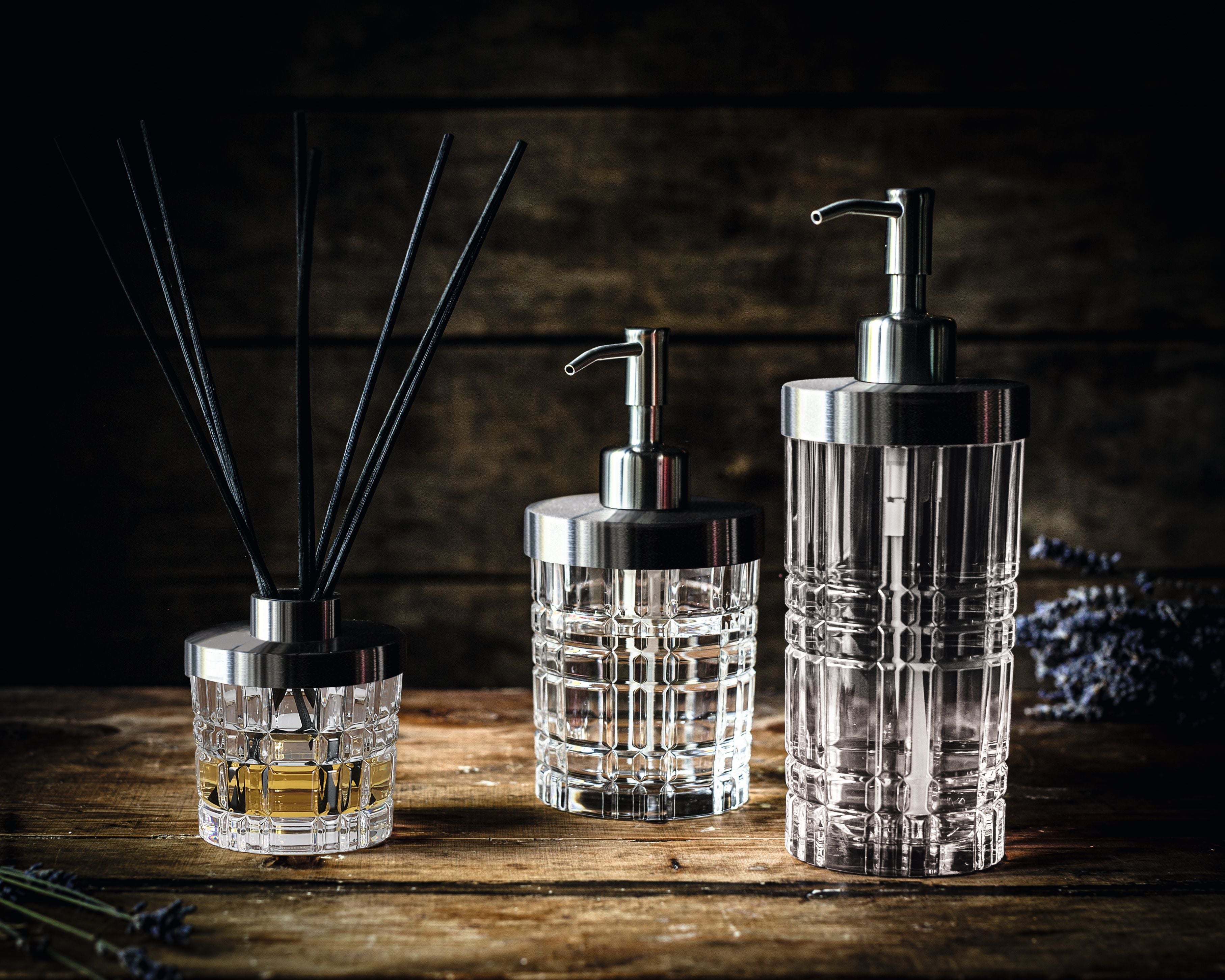 Nachtmann Spa Square Room Fragrance Porte-parfum avec 8 bâtons