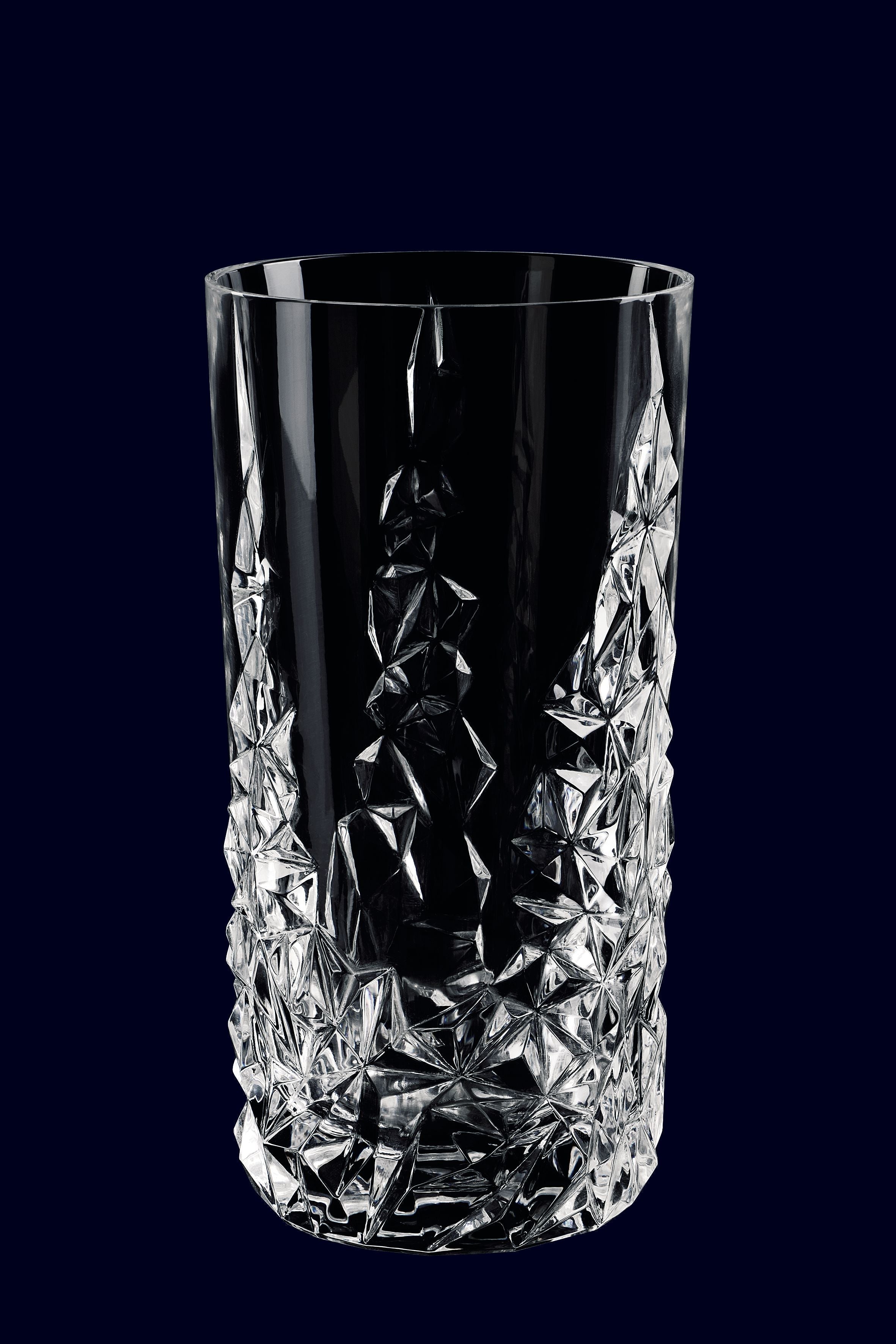Nachtmann Sculpture Long Drink Glass 420 ml, set di 4