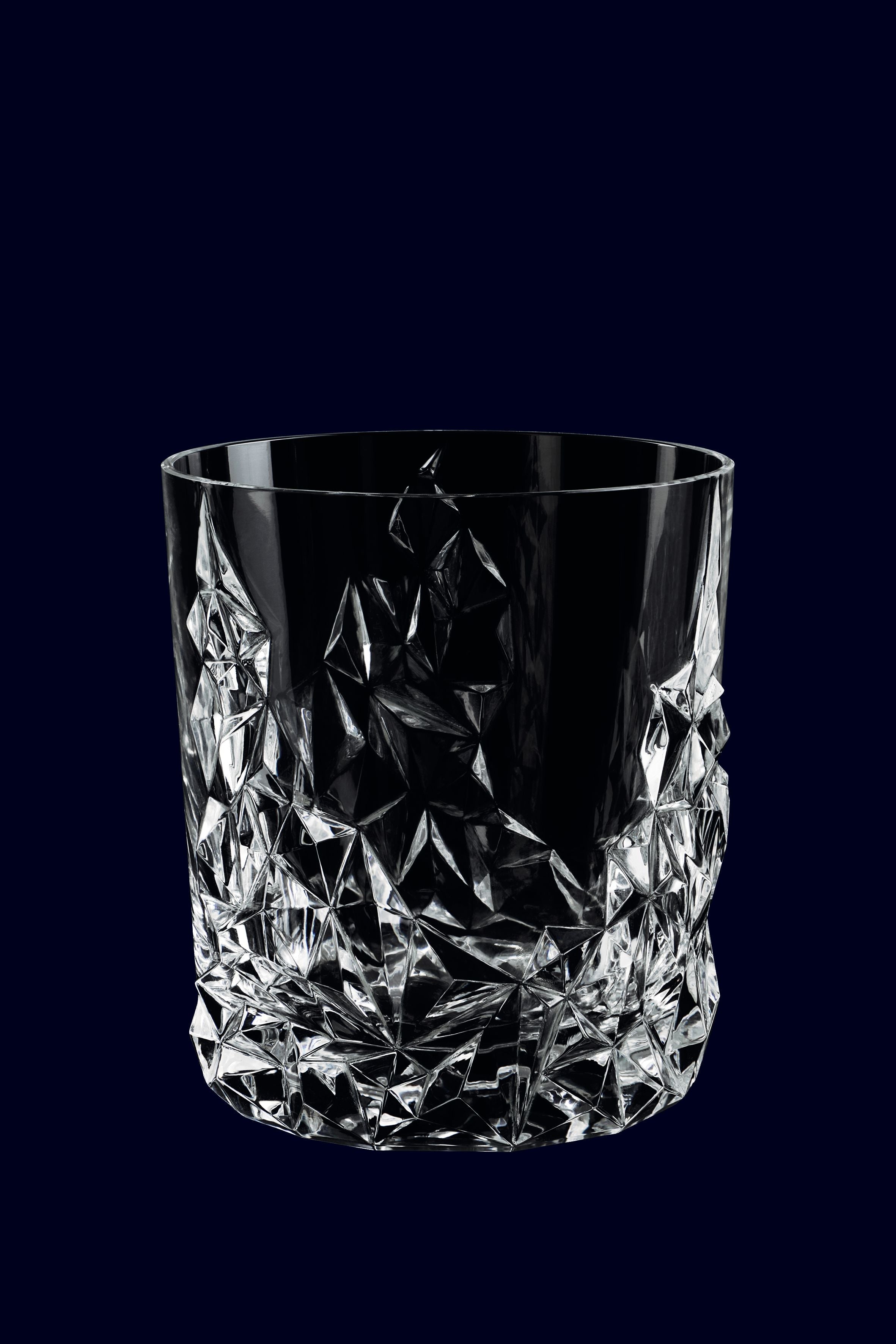 Nachtmann Sculpture Whisky Glass 365 ml, juego de 4