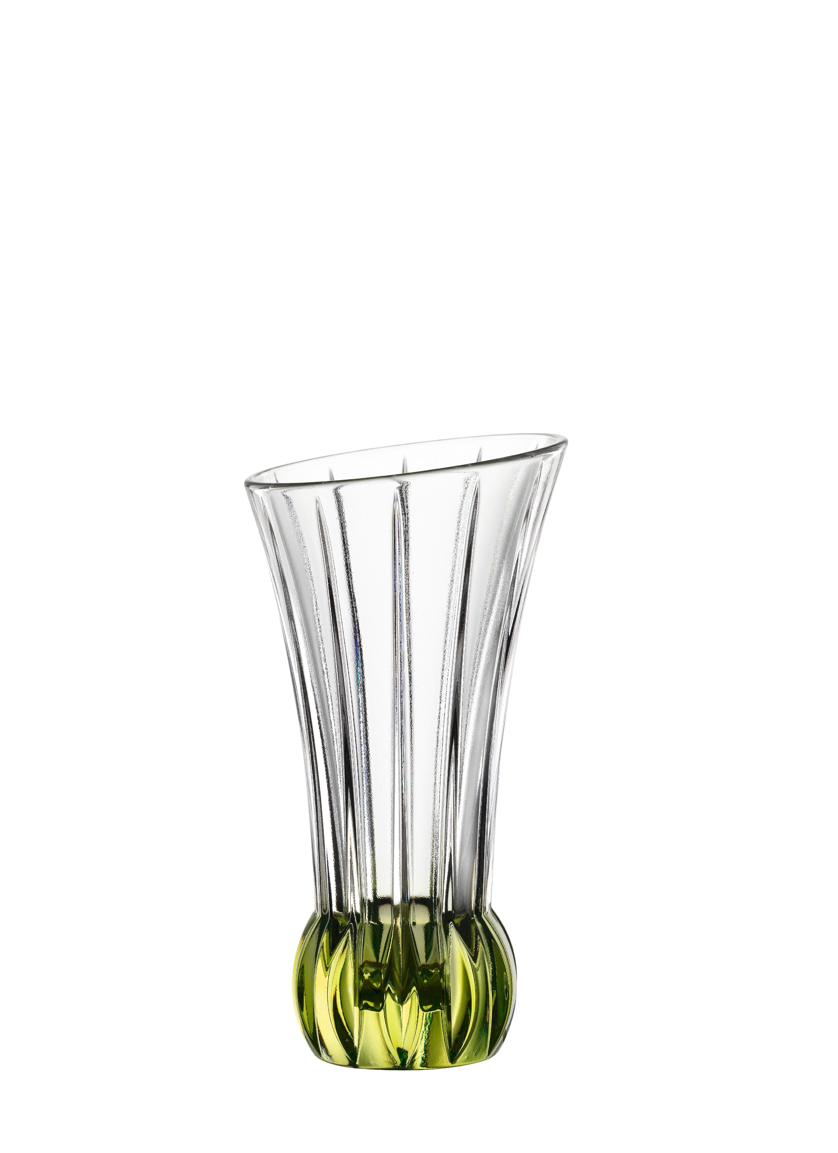 Nachtmann Vases de table de ressort Lime, ensemble de 2