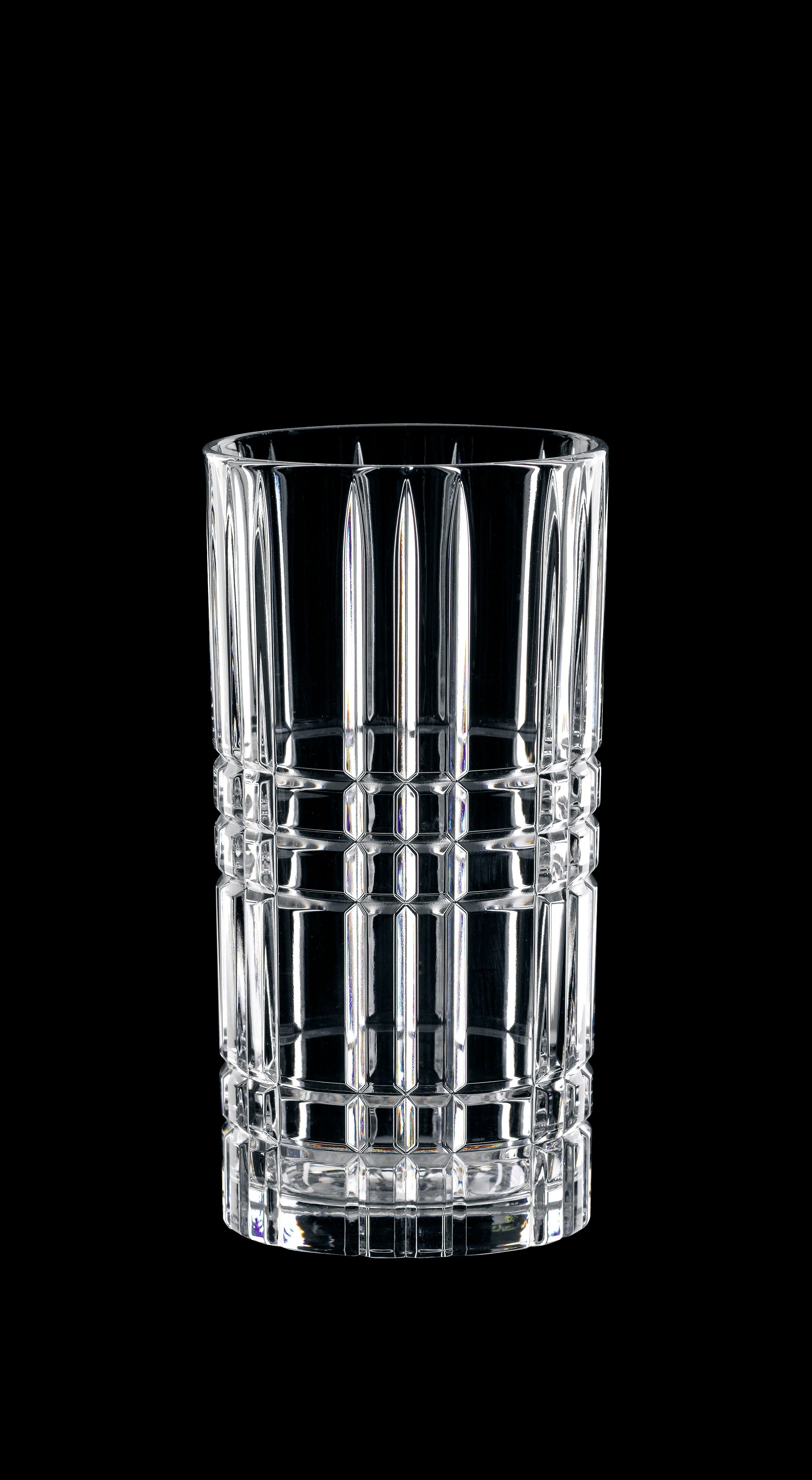 Nachtmann Square Long Drink Glass 445 ml, sett med 4