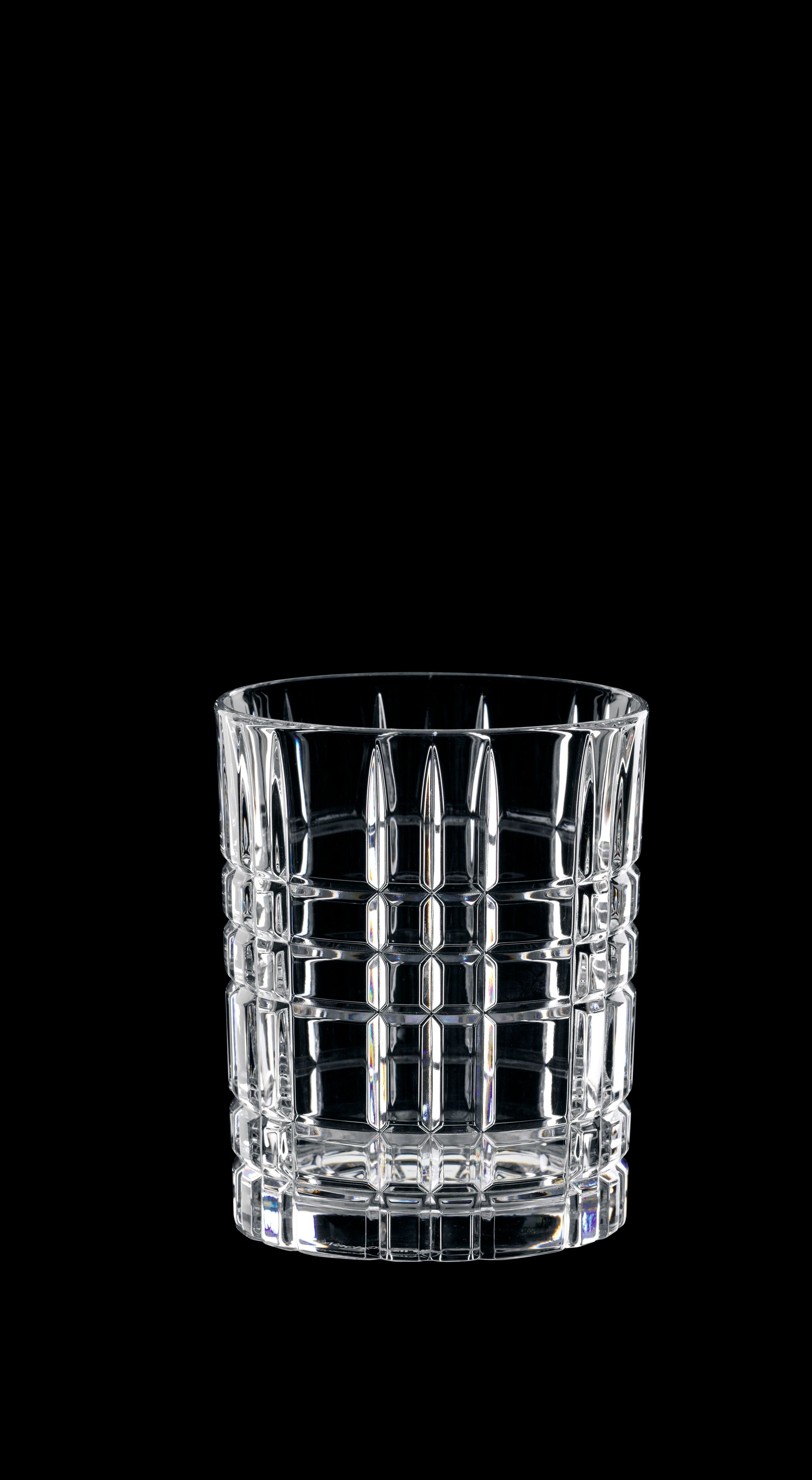 Nachtmann Quadratisches Whiskyglas 345 ml, 4er-Set