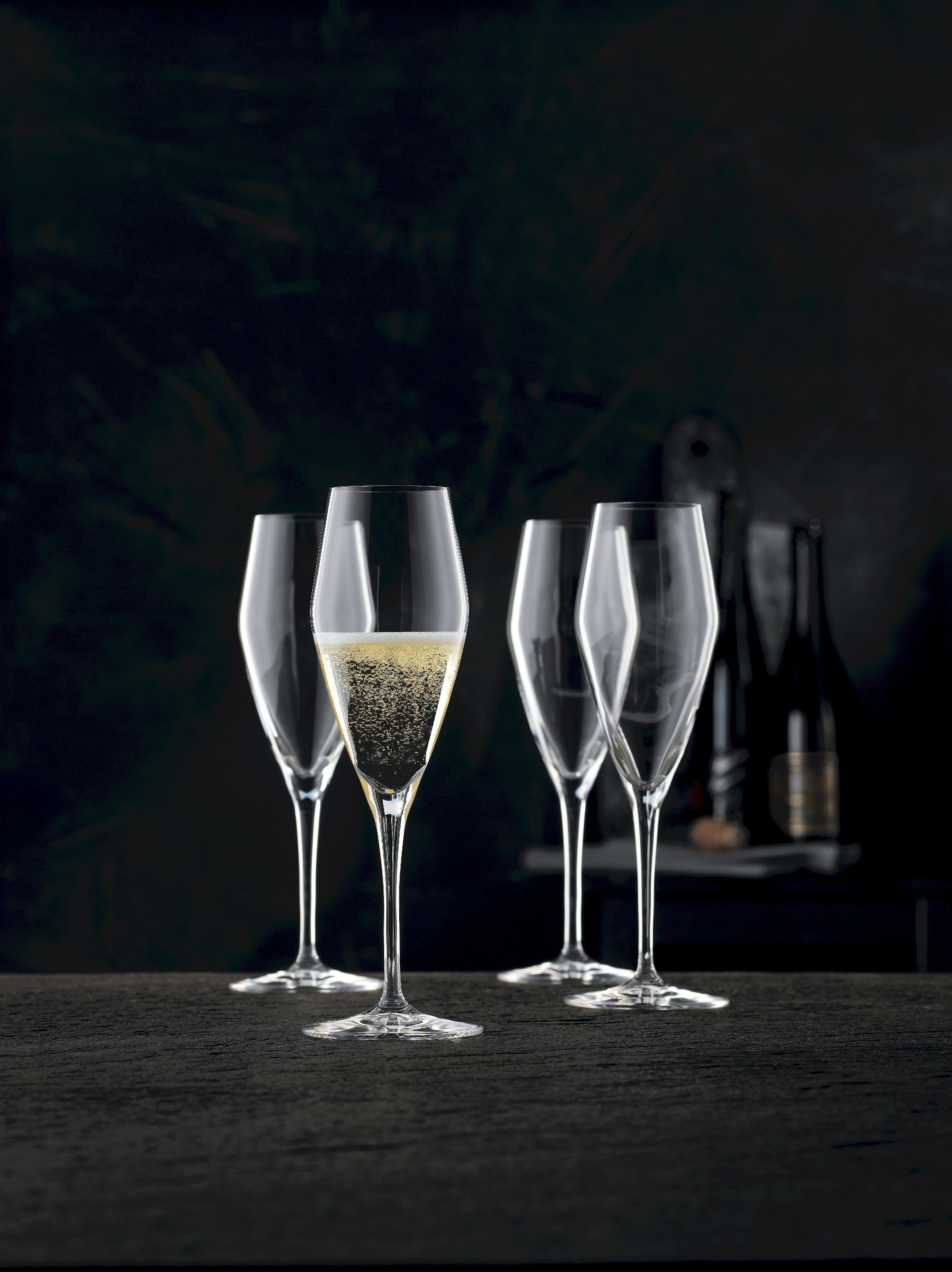 Nachtmann VI Nova Champagne Glass 280 ml, set di 4