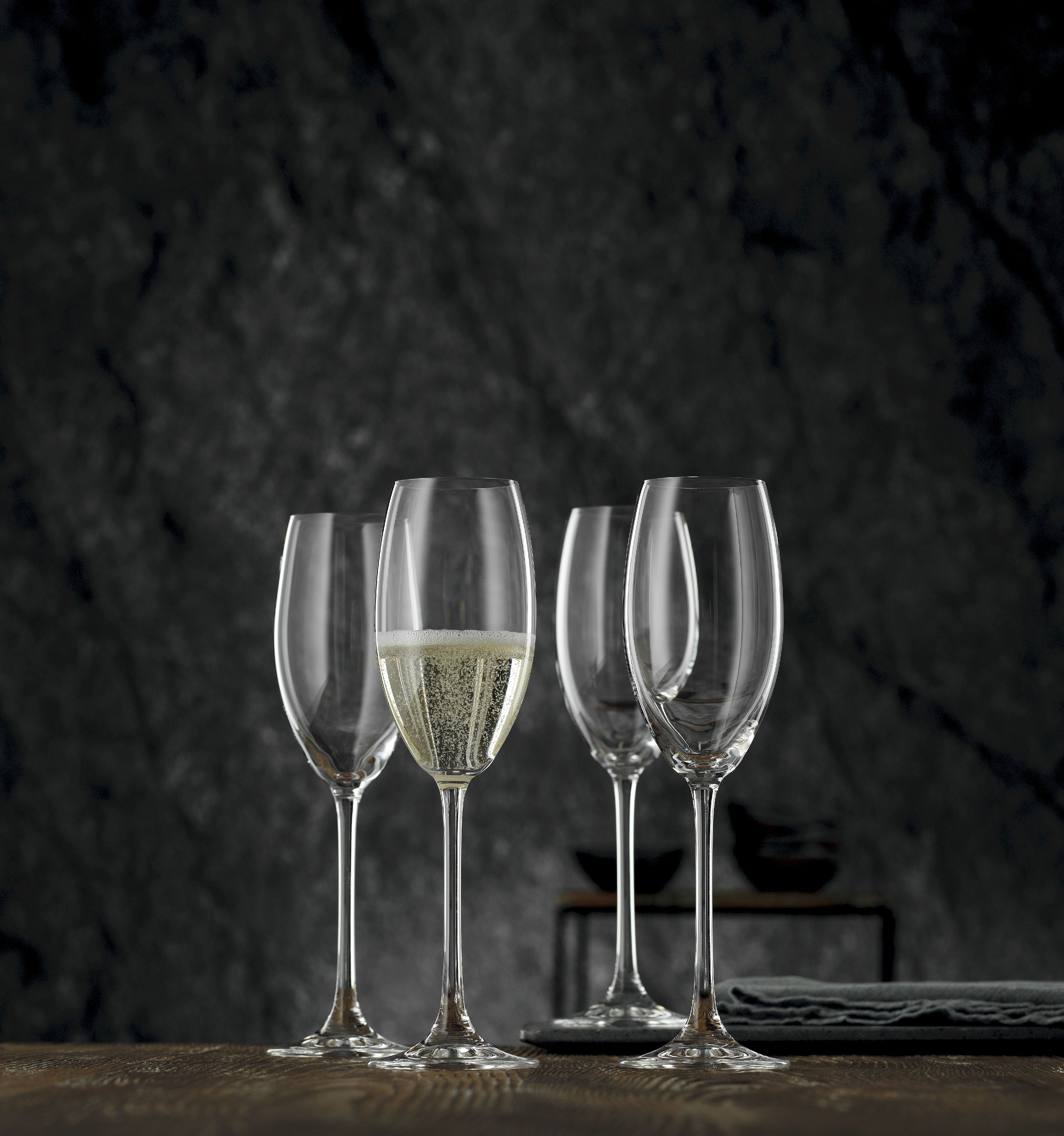 Nachtmann Vivendi Premium Champagne Goblet 272 ml, sett med 4