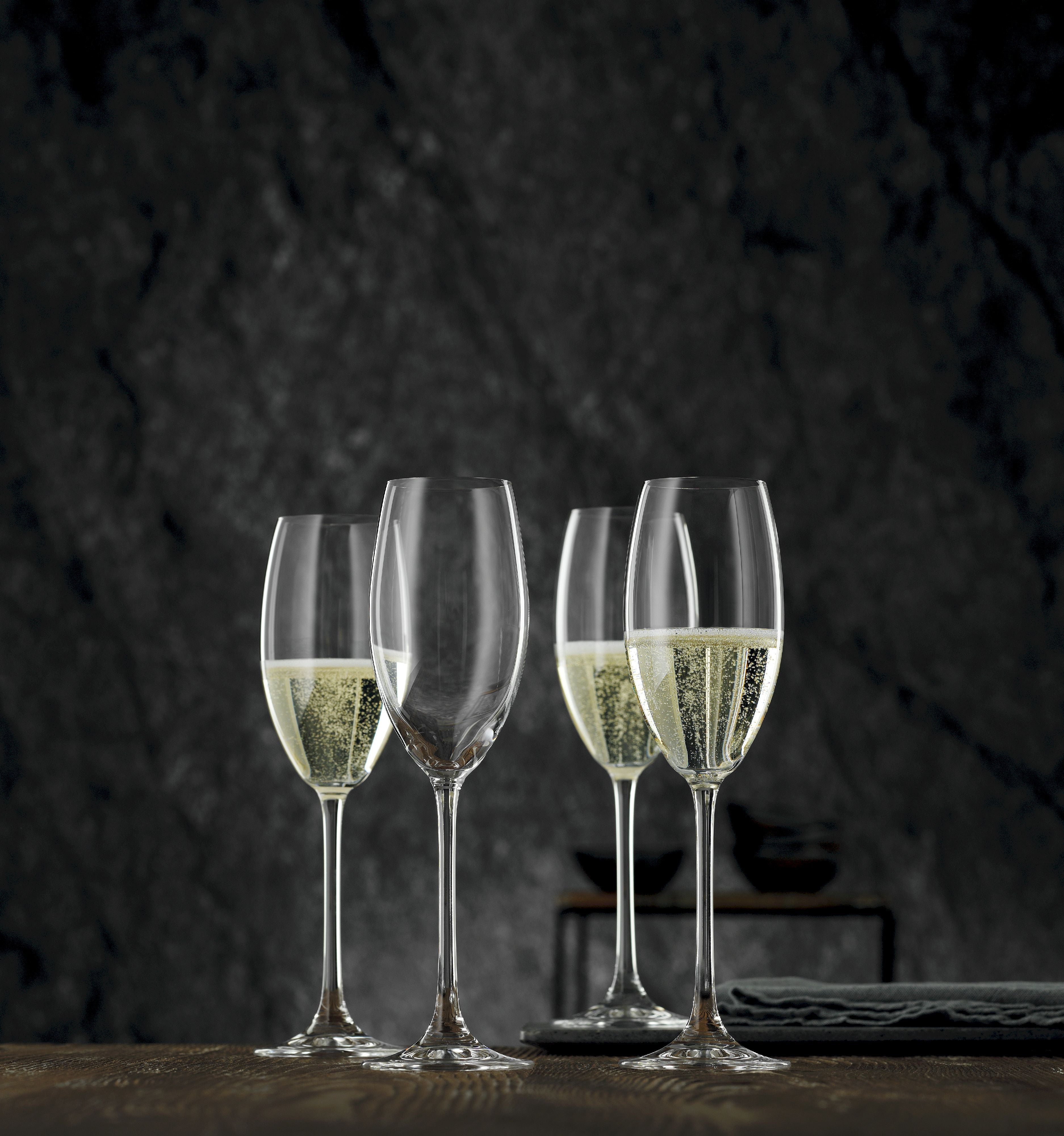 Nachtmann Vivendi Premium Champagne Goblet 272 ml, set van 4