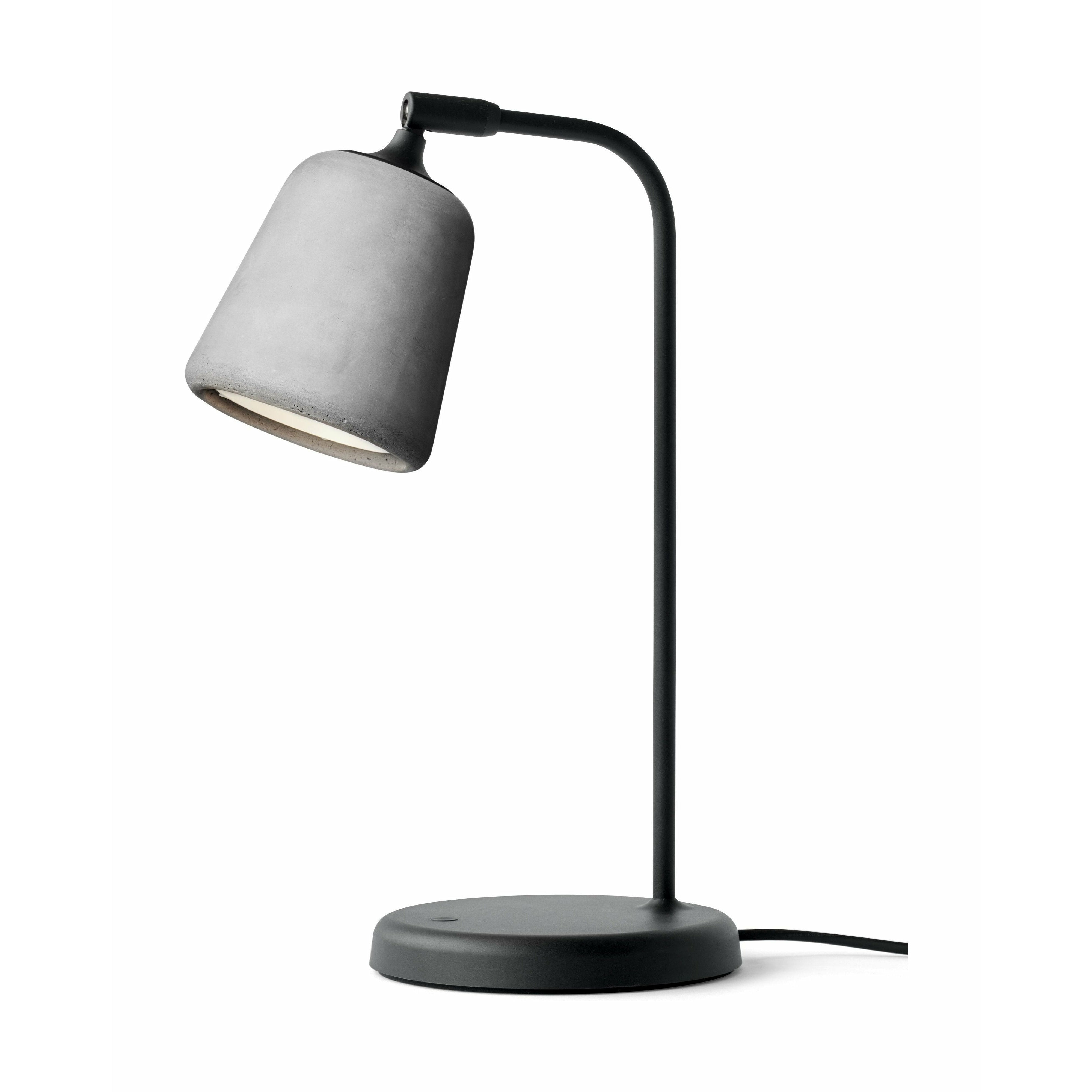 New Works Material Table Lamp, Light Grey