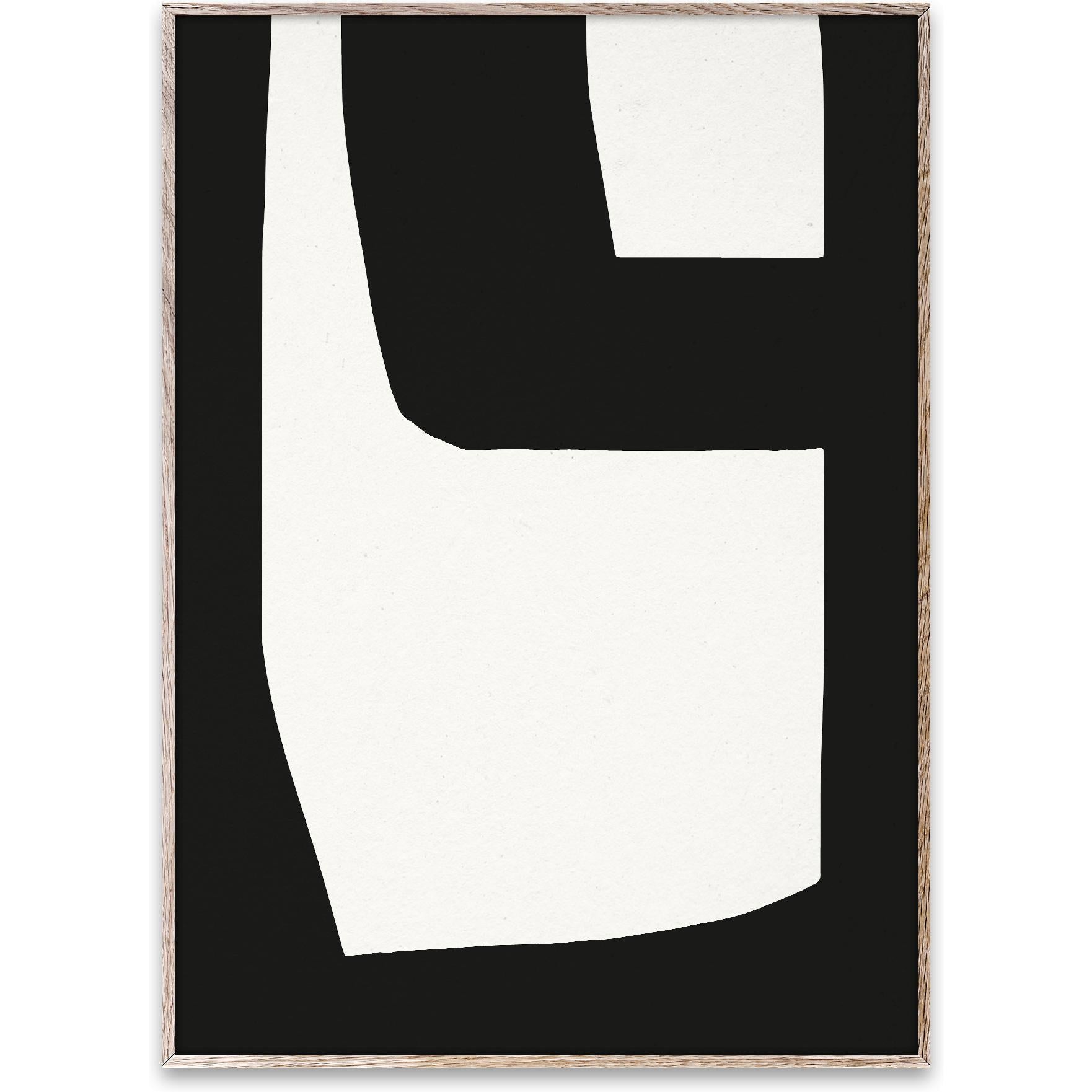 Paper Collective Bold Lines 02 Affiche, 30x40 cm