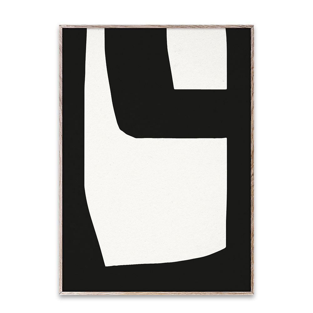 Paper Collective Lihavoidut viivat 02 Juliste, 50x70 cm