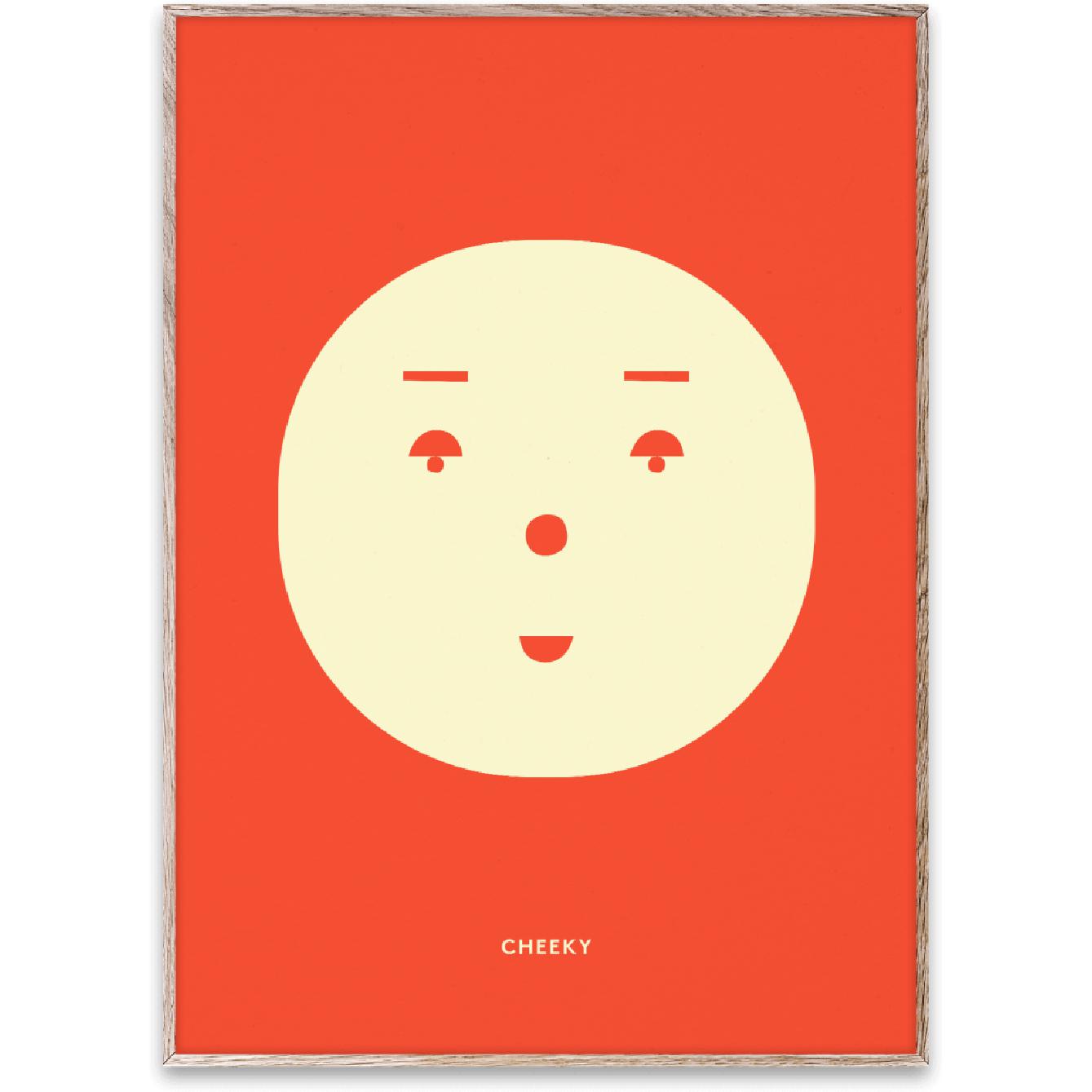 Paper Collective Cheeky Feeling-plakat, 50x70 cm